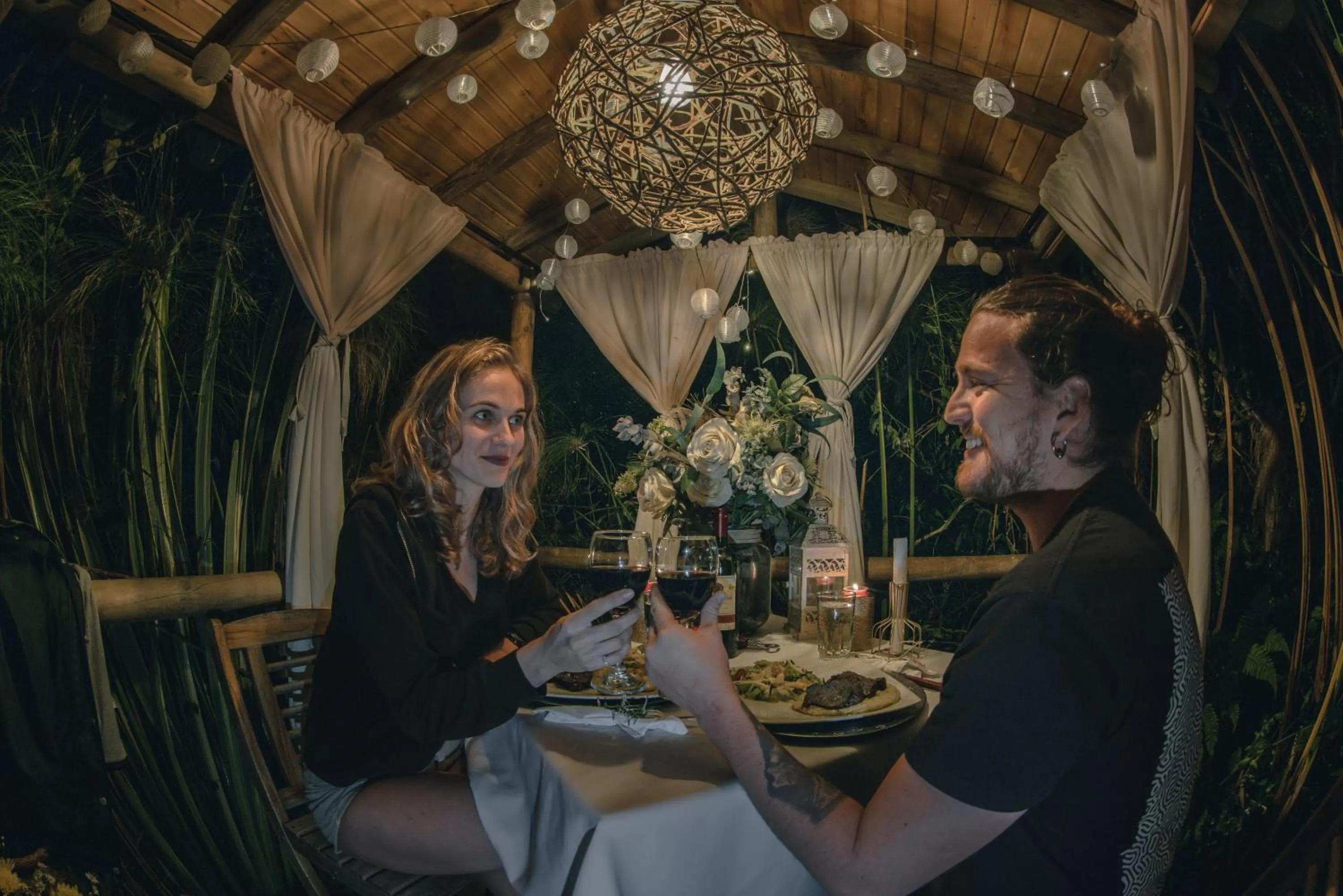 Dinner, Restaurant/Places to Eat in Levit Glamping - Hotel Guatapé ADULTS ONLY