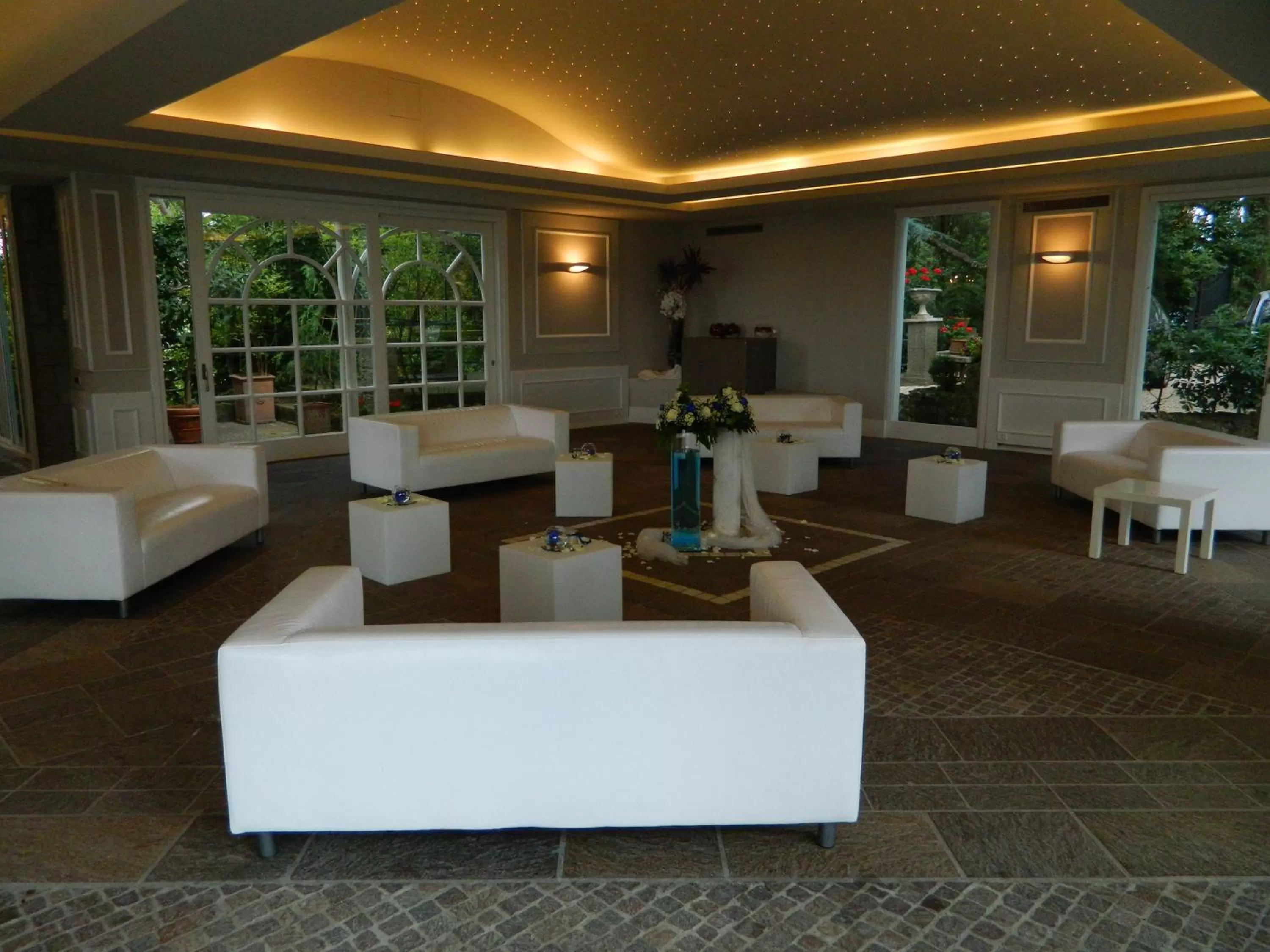 Decorative detail in Villa Pocci