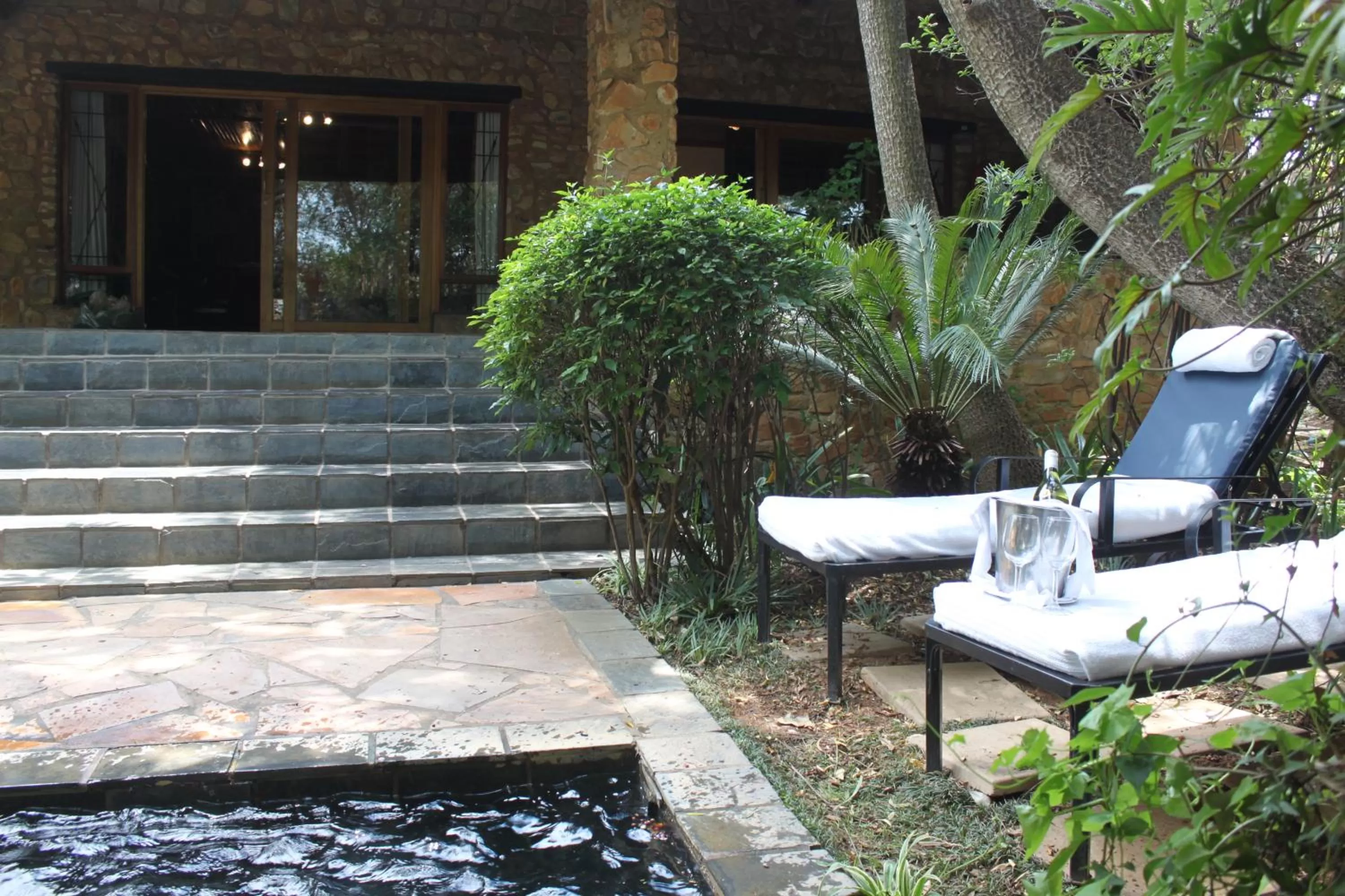 Patio in Misty Hills Country Hotel, Conference Centre & Spa