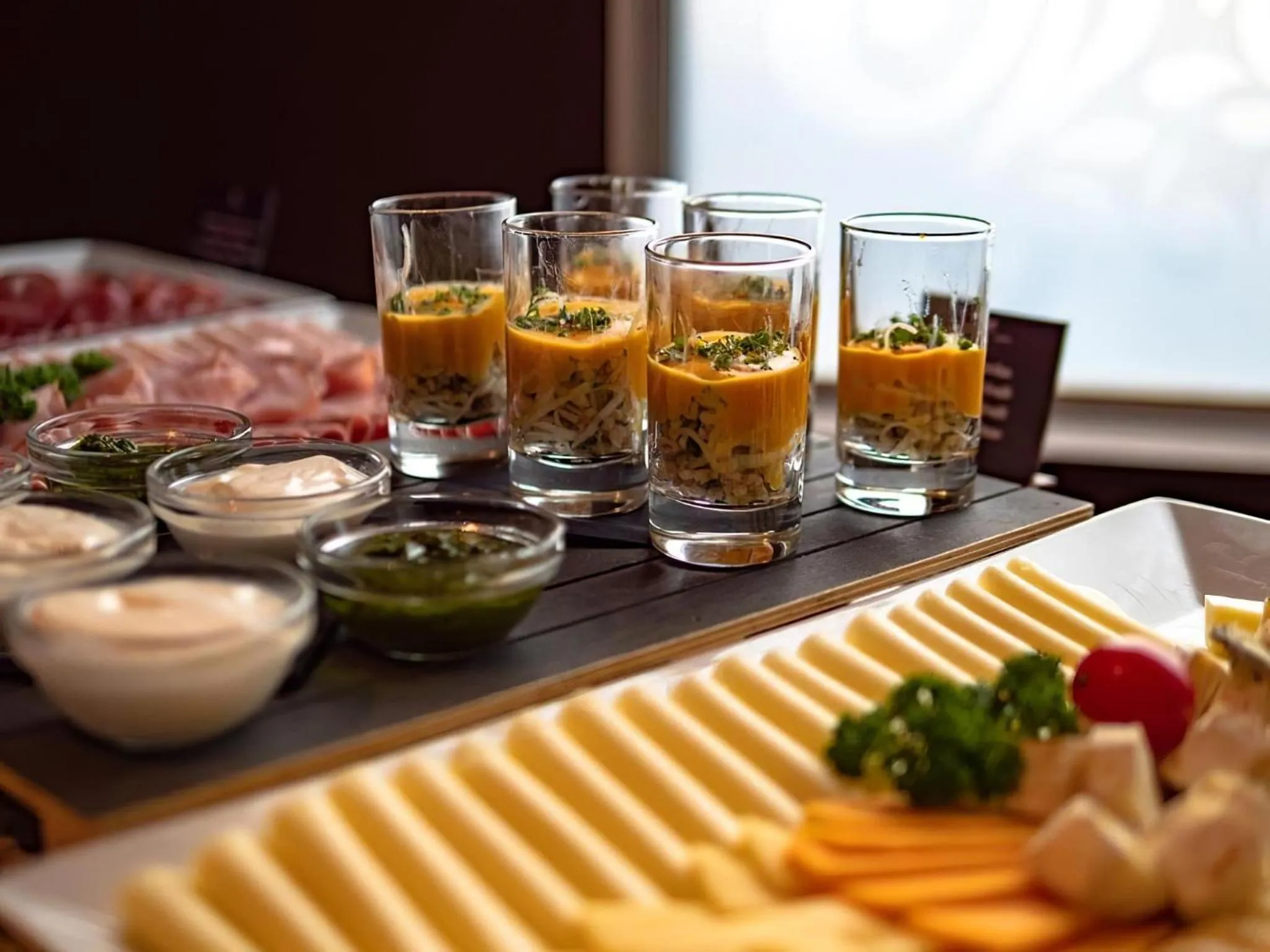 Food and drinks in Hotel Evropa