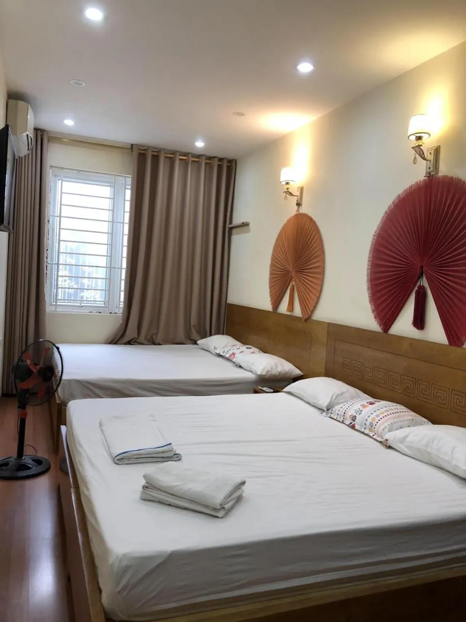 Bed in Old Town Palace Guest House