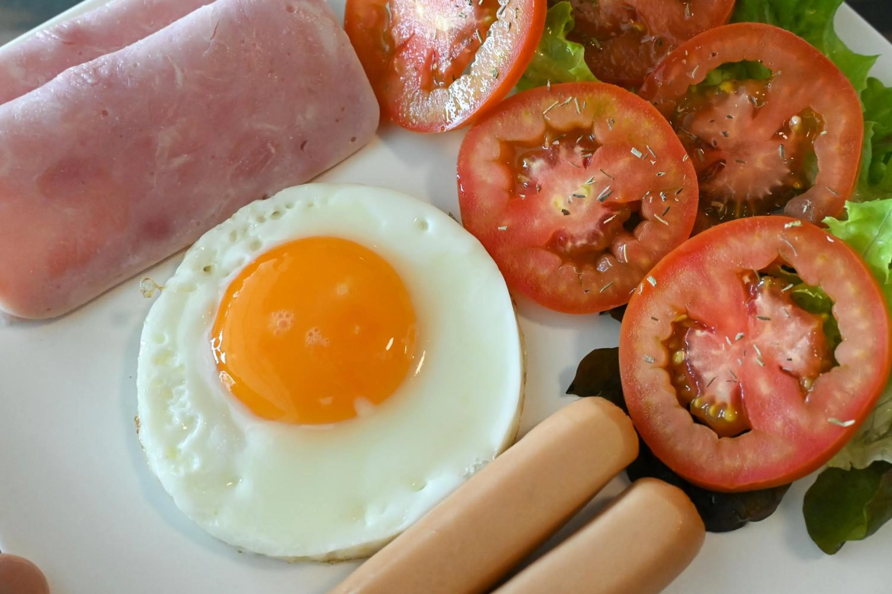 Breakfast in The Krungkasem Srikrung Hotel