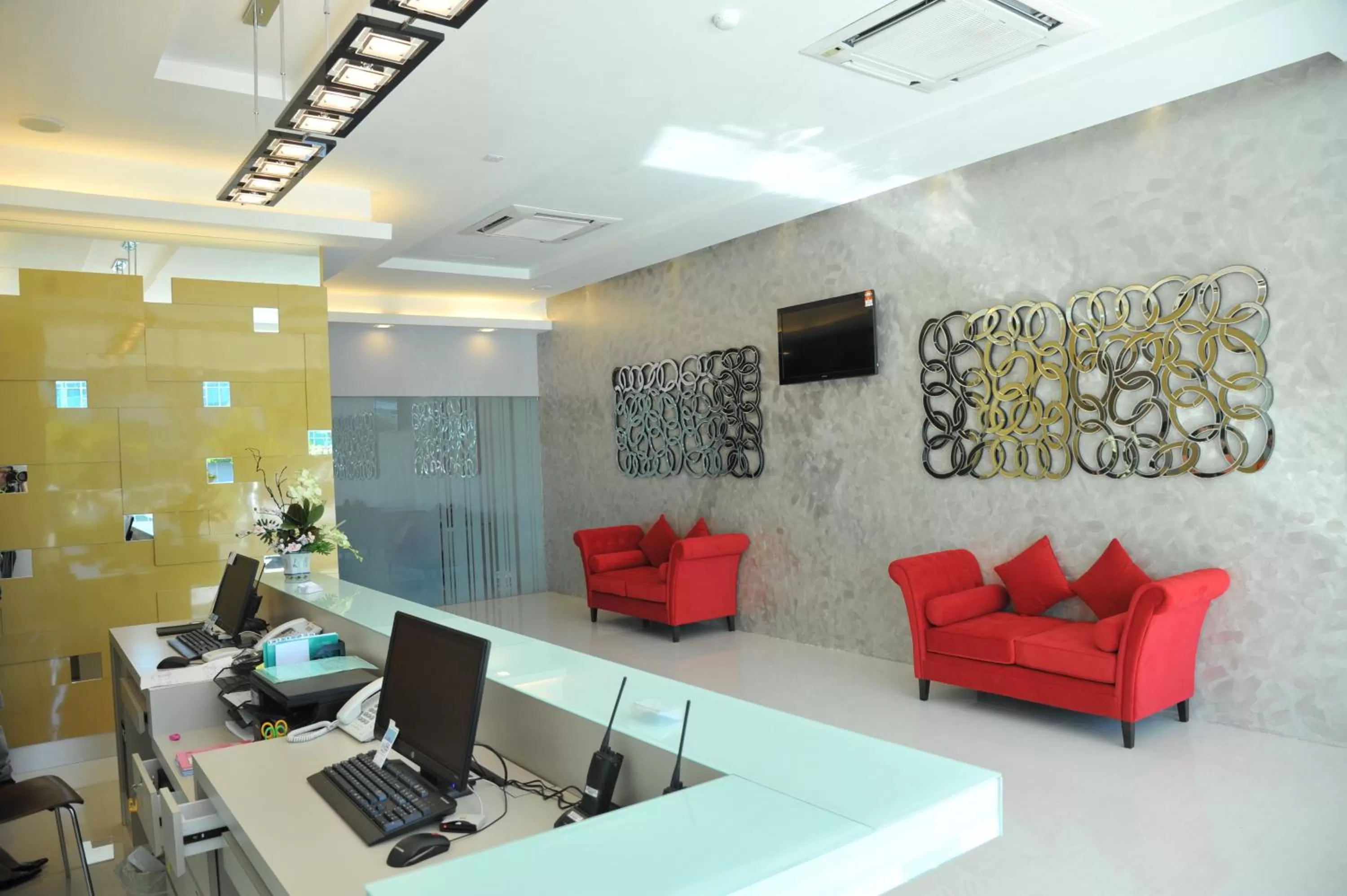 Lobby or reception in Inn86