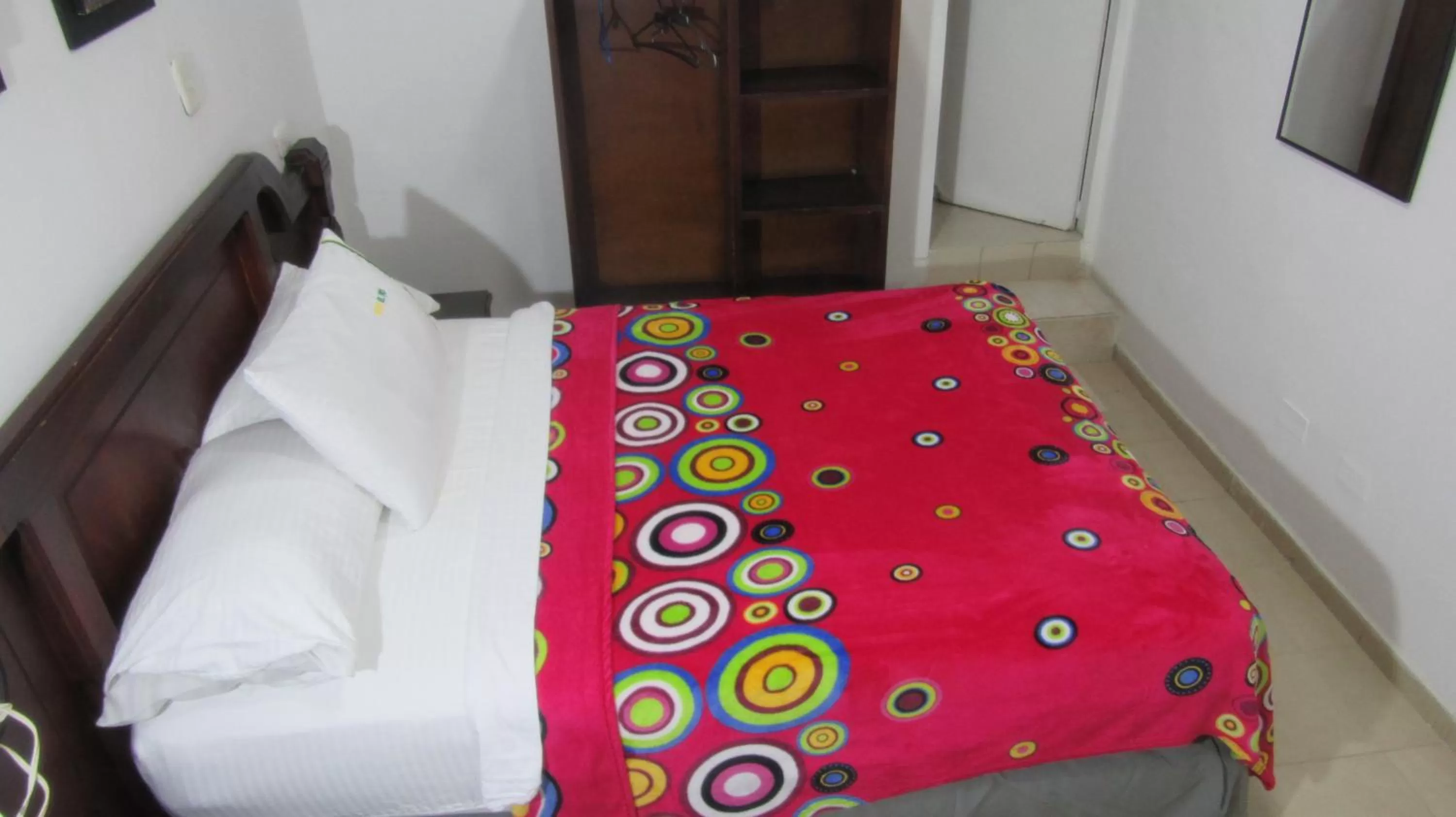 Bed in Hotel Nuevo Tio