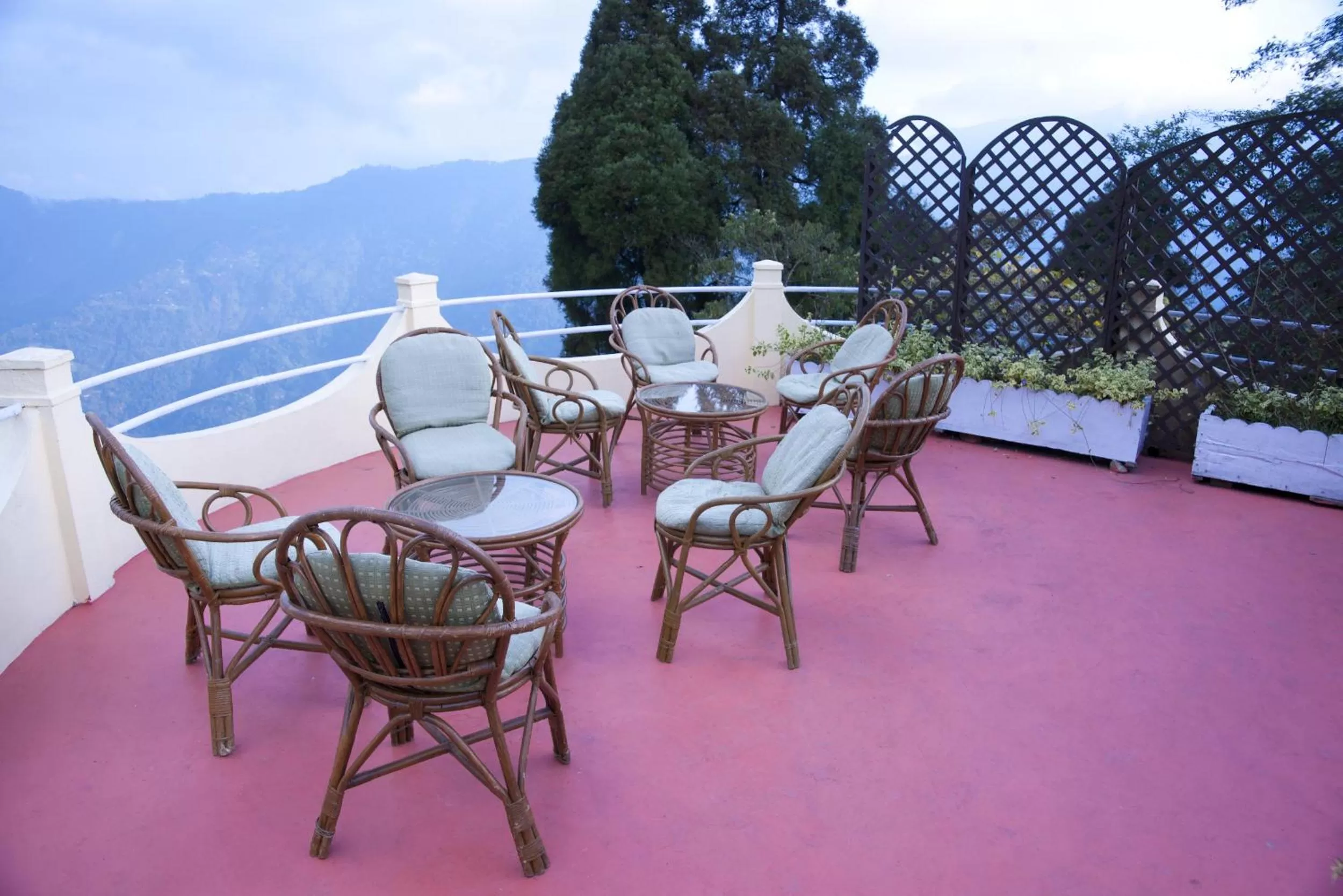 Mountain view in Windamere Hotel - A Colonial Heritage