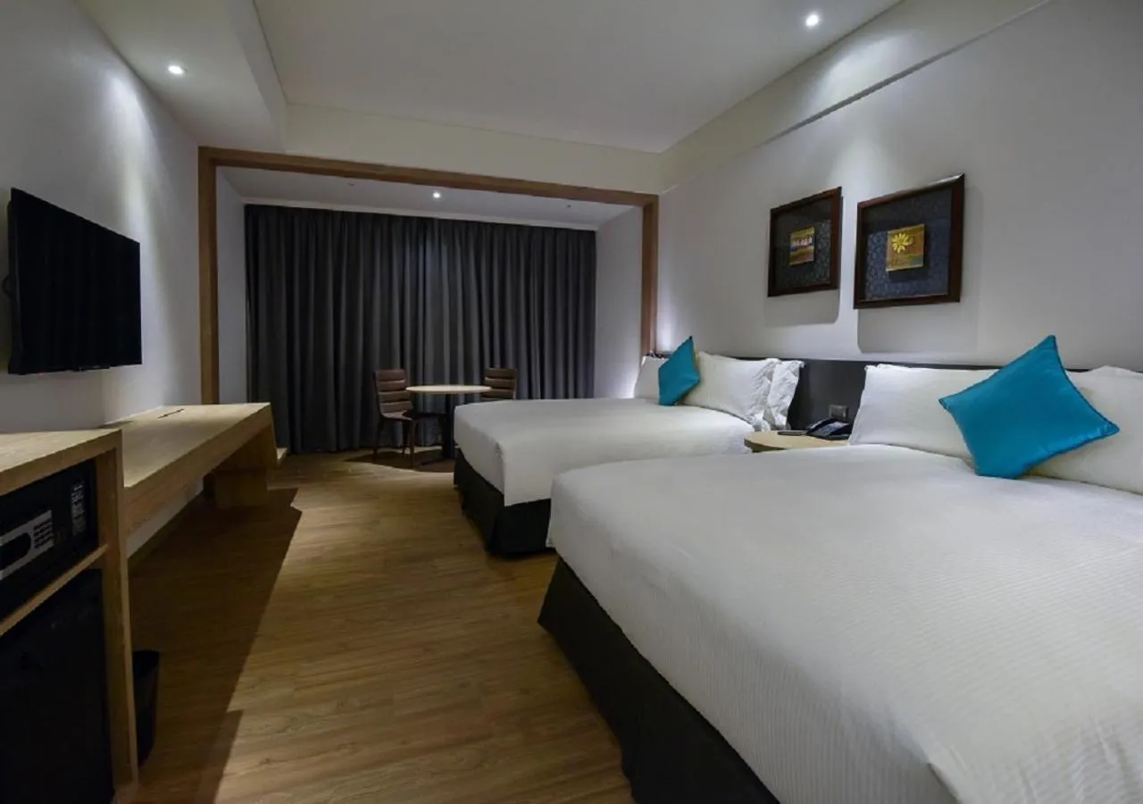 Bed in Just Sleep Kaohsiung Station