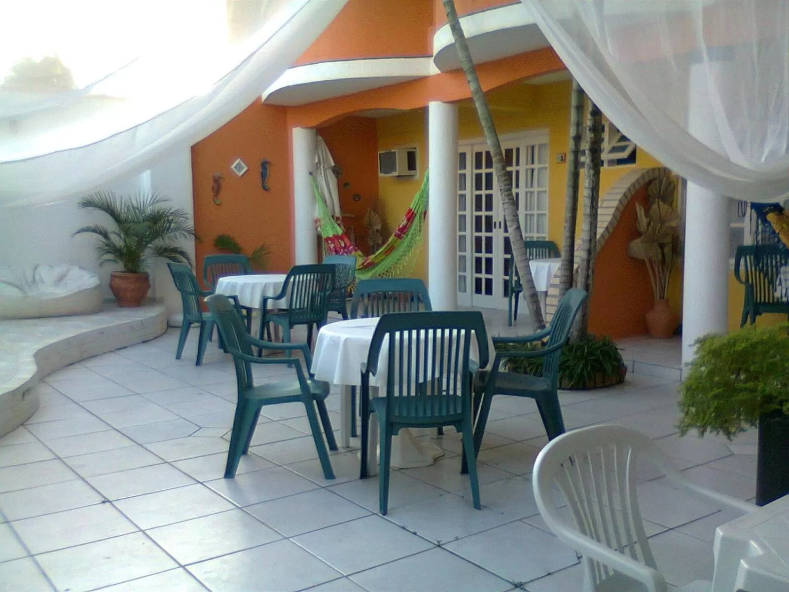 Patio in Pousada Âncora
