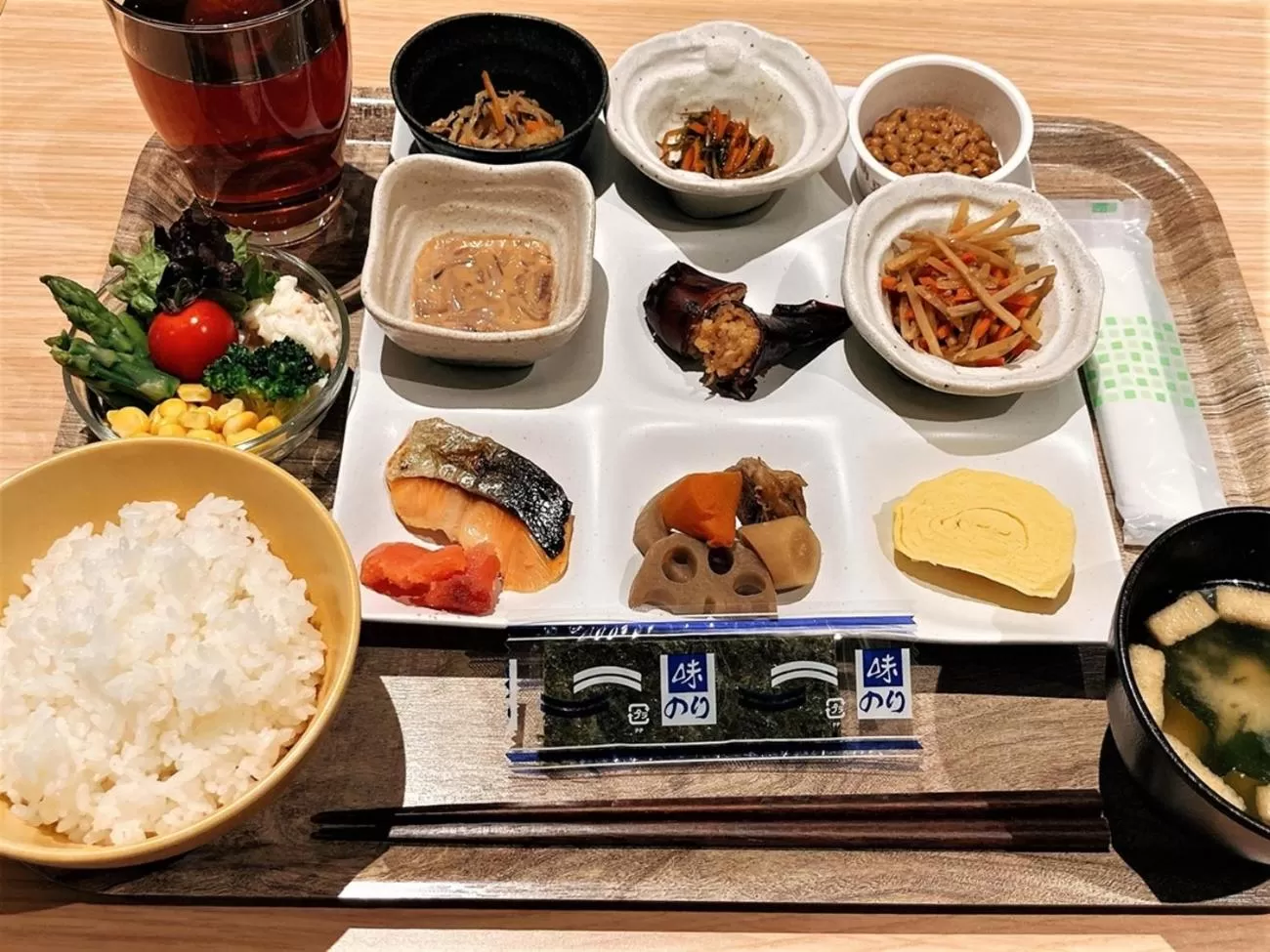Breakfast in Smile Hotel Premium Hakodate Goryokaku