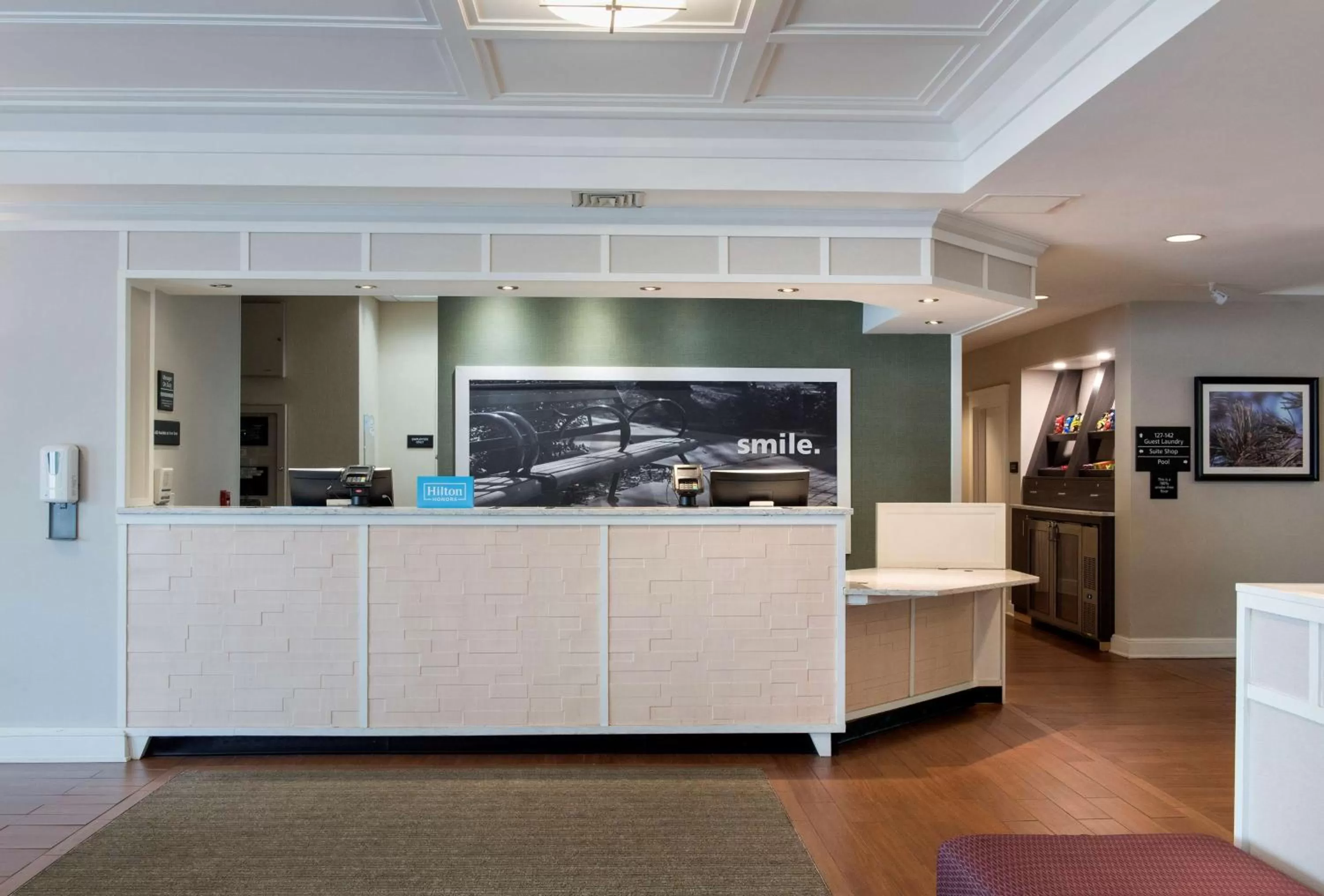 Lobby or reception in Hampton Inn Middletown
