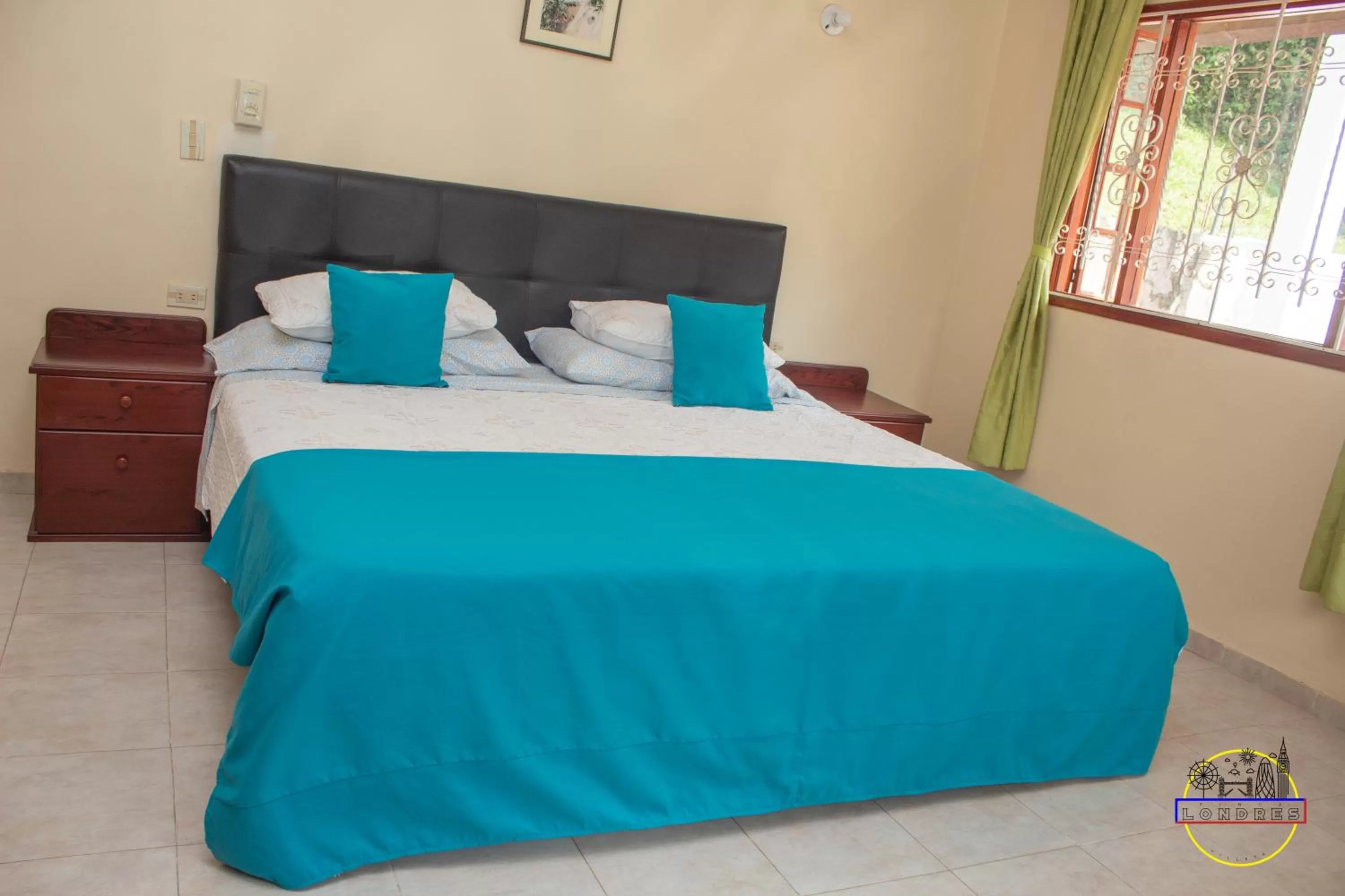 Bed in Hotel Finca Londres