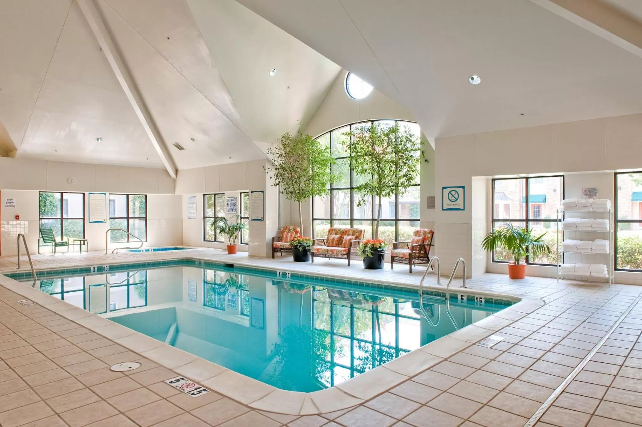 Swimming pool in Staybridge Suites - Charlotte Ballantyne by IHG
