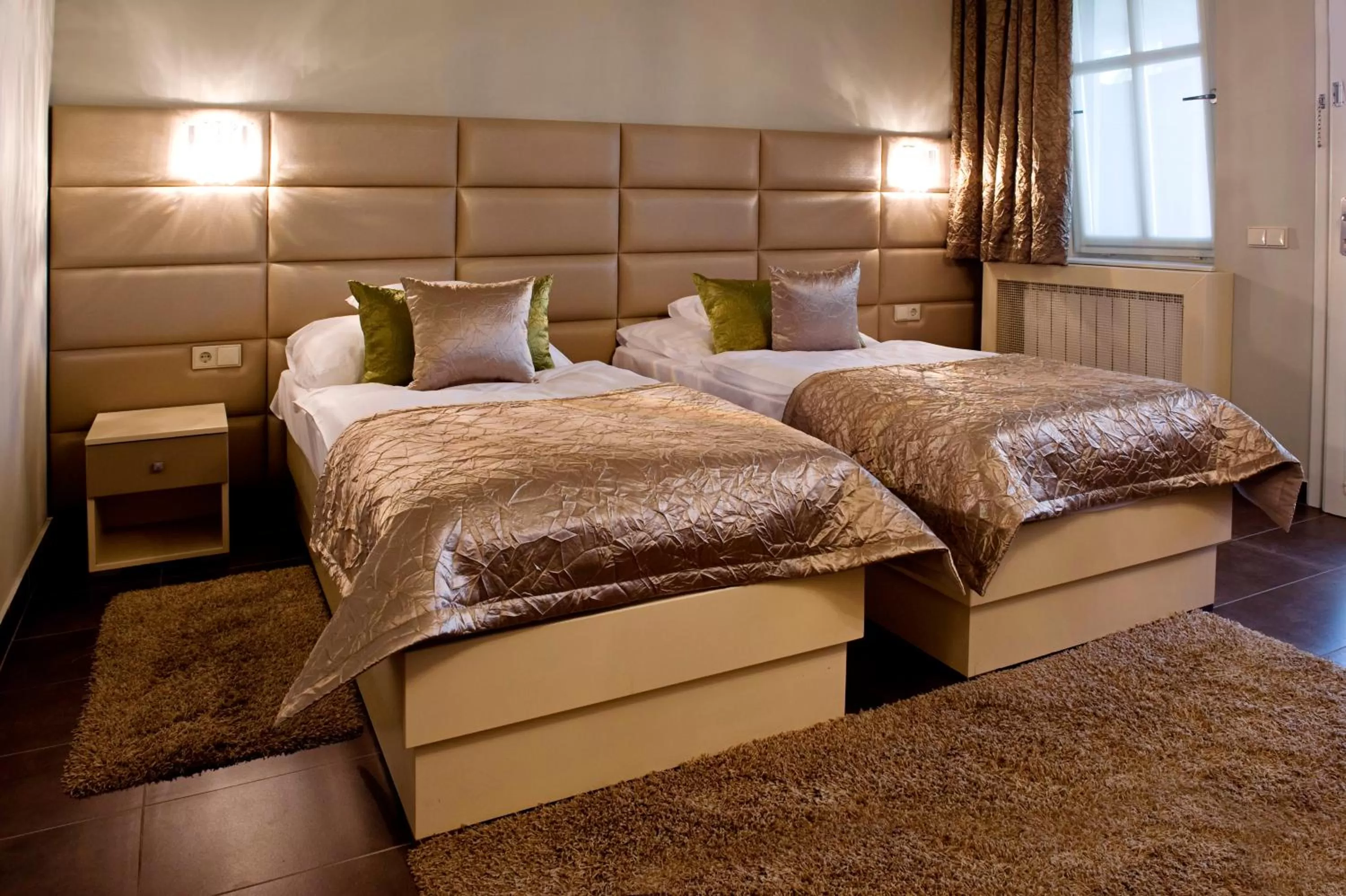 Bed in Varga Tanya Hotel