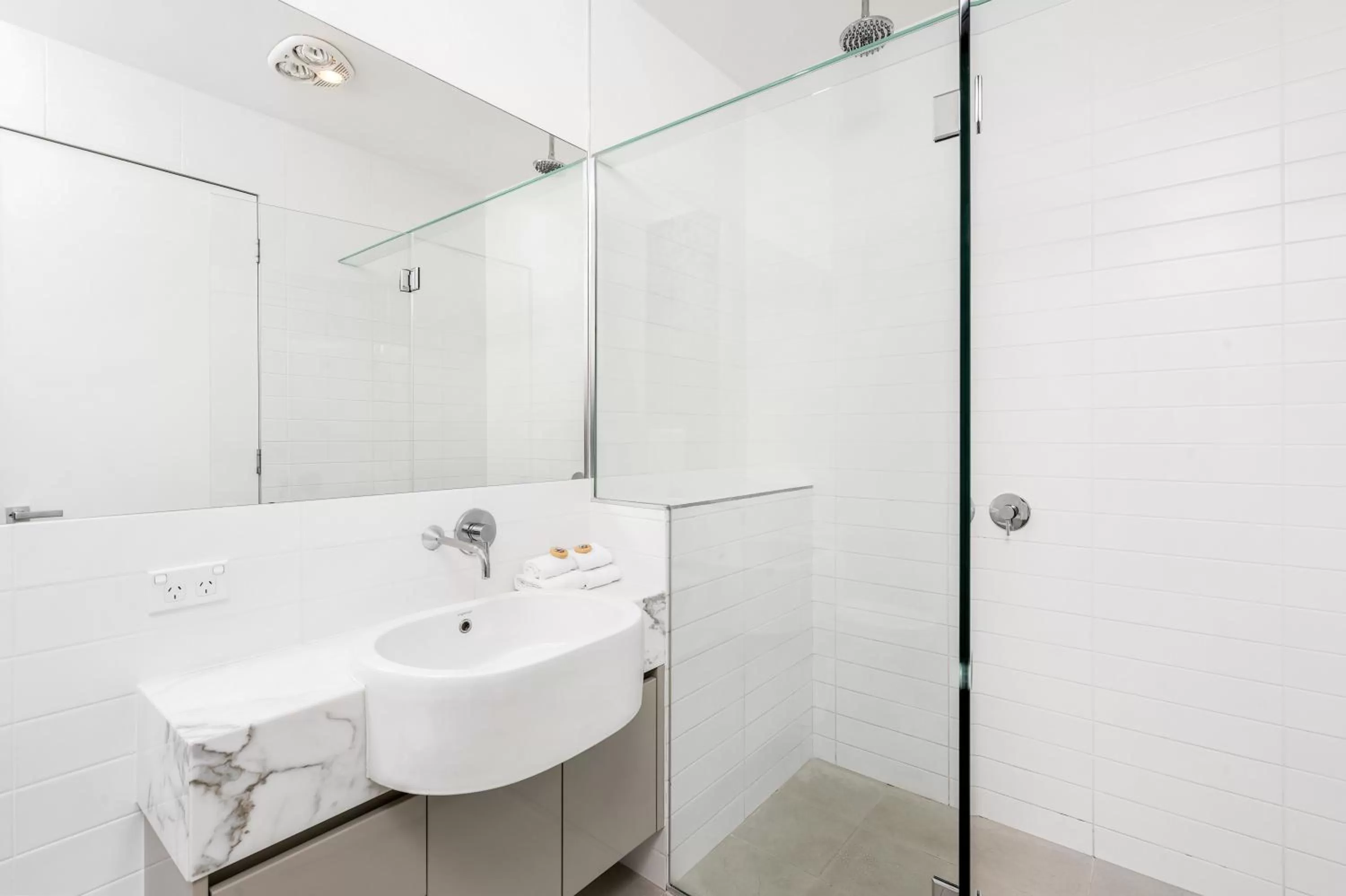 Bathroom in Byron Butter Factory Apartments