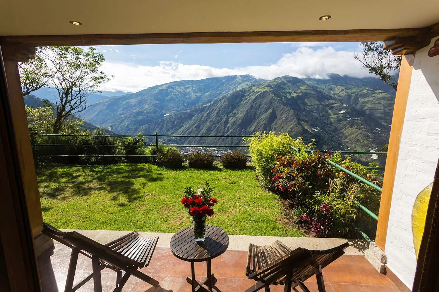Patio, Mountain View in Luna Volcán, Adventure SPA