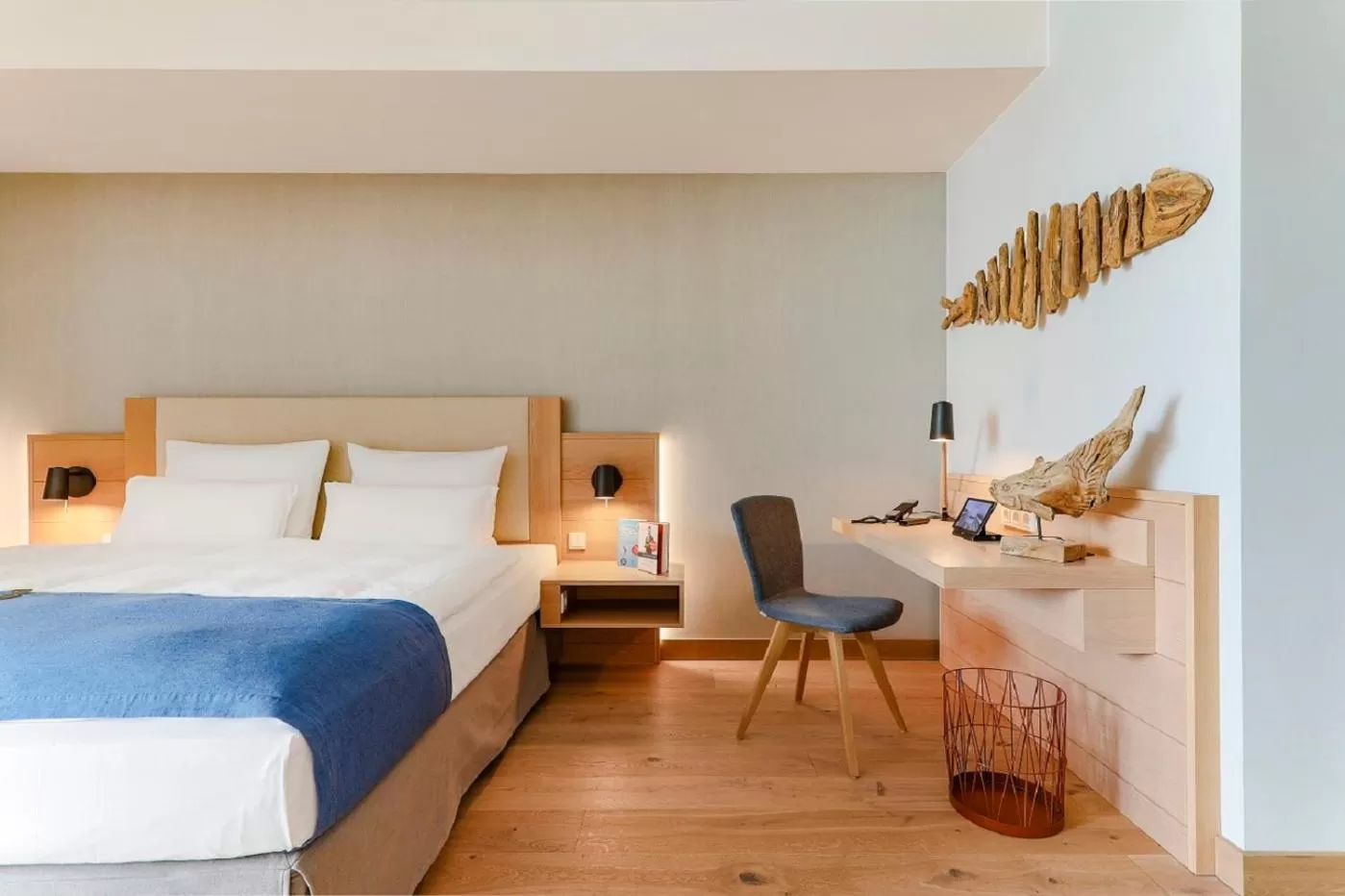 Photo of the whole room, Bed in Upstalsboom Wyk auf Föhr