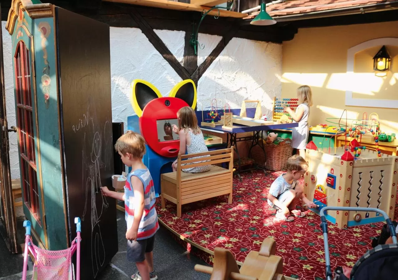 Children play ground in Hotel am Haslinger Hof
