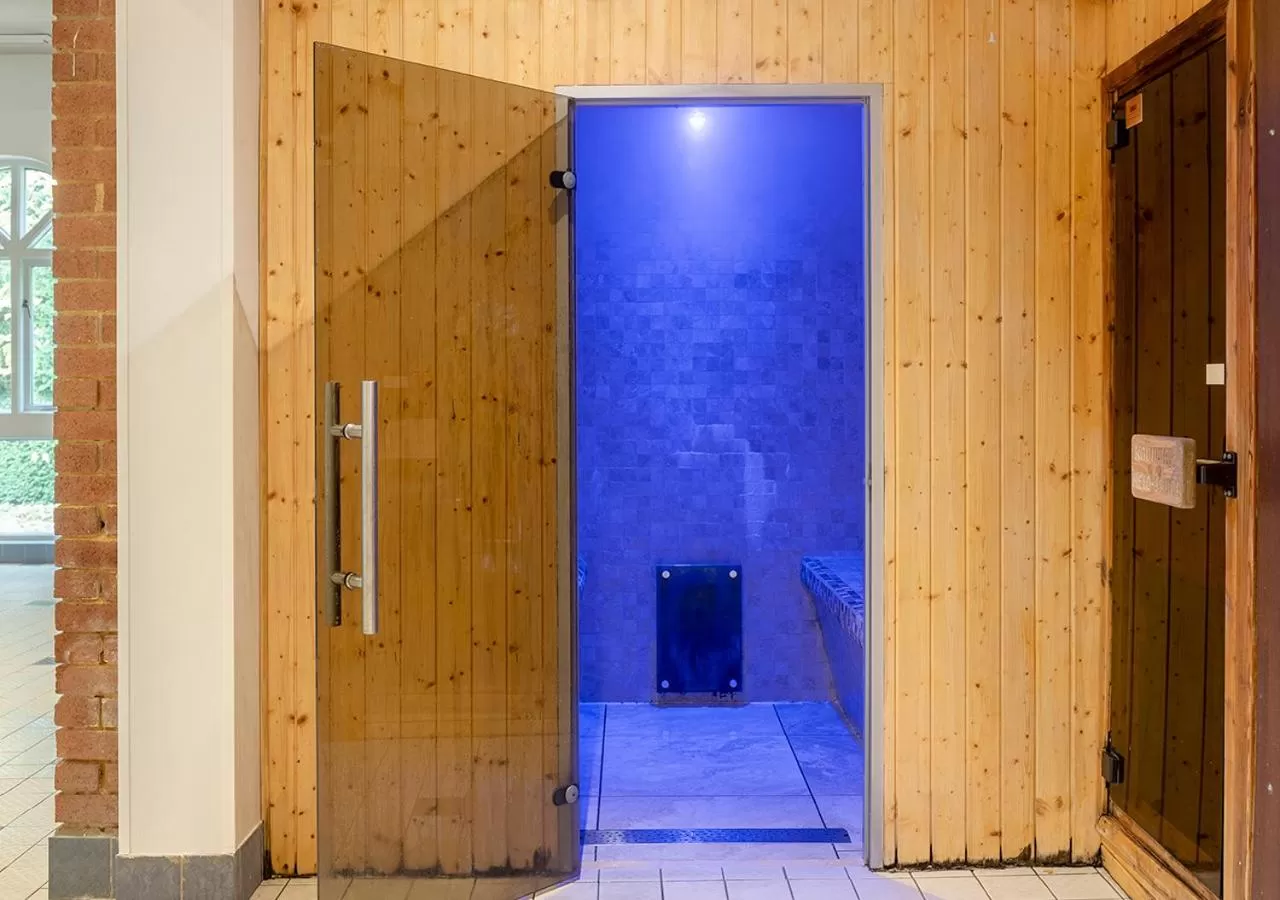 Sauna in Hogs Back Hotel & Spa Nr Farnham