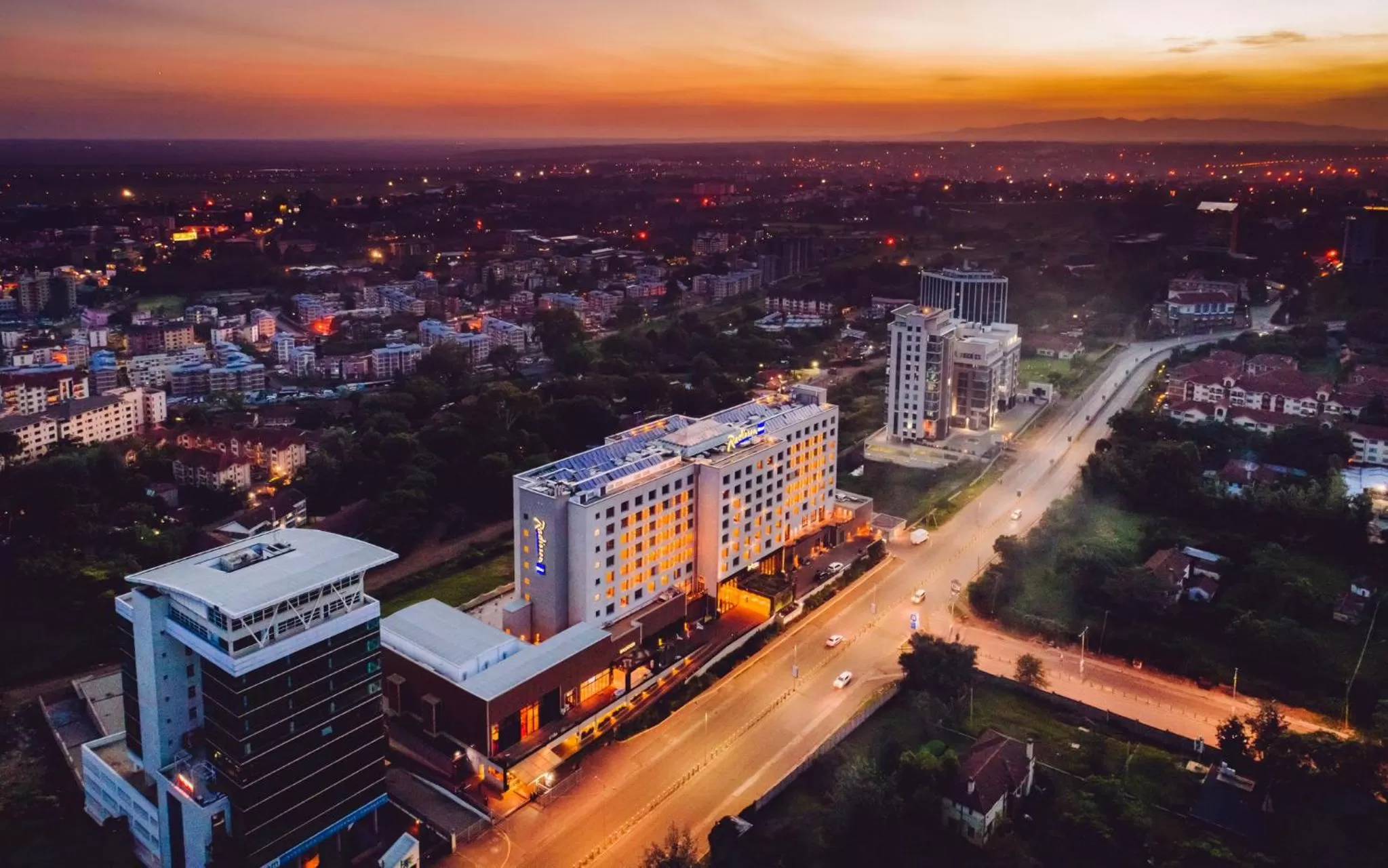 Bird's eye view in Radisson Blu Hotel, Nairobi Upper Hill