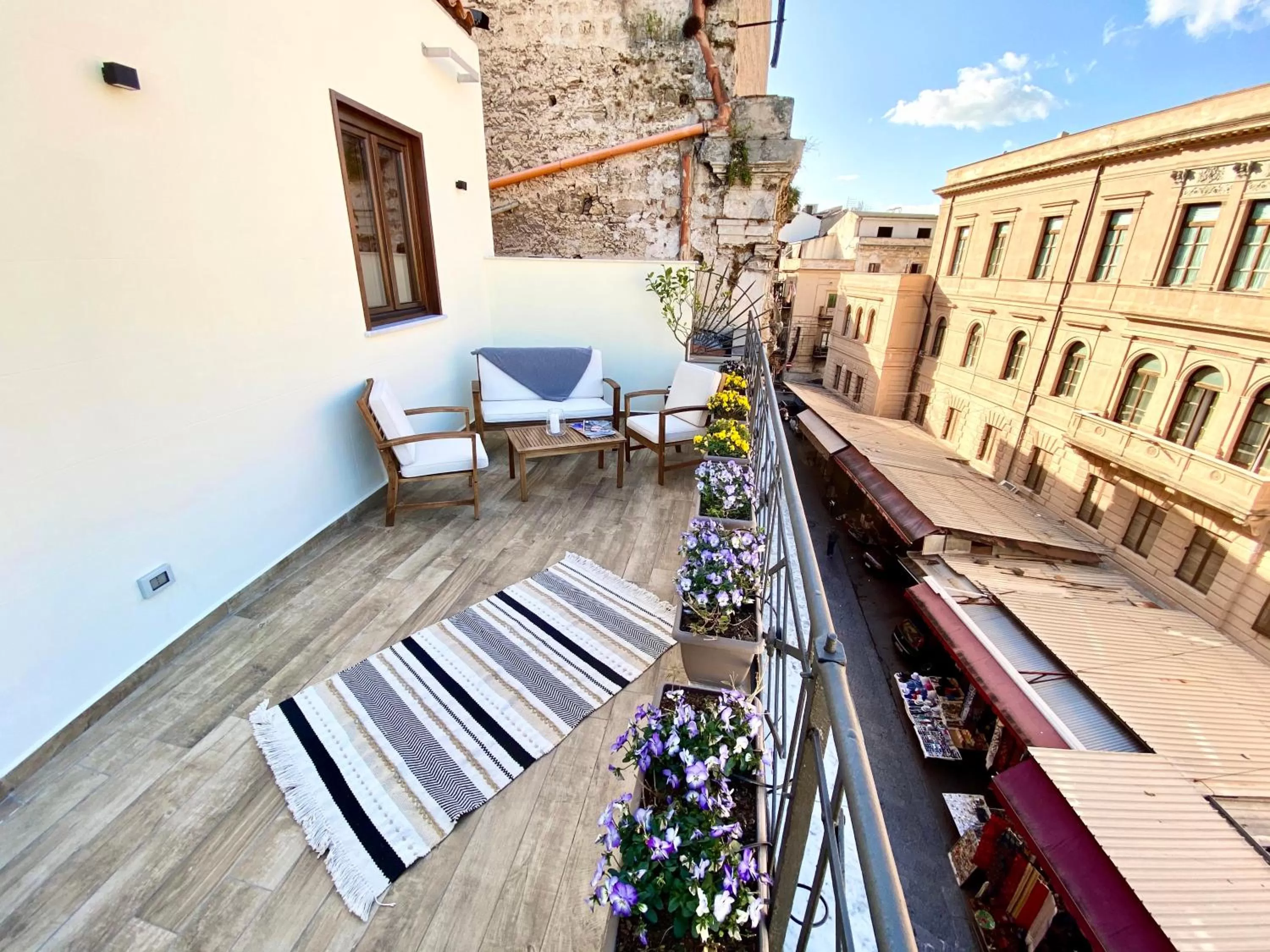 Patio in Casa Nostra Luxury Suites & Spa