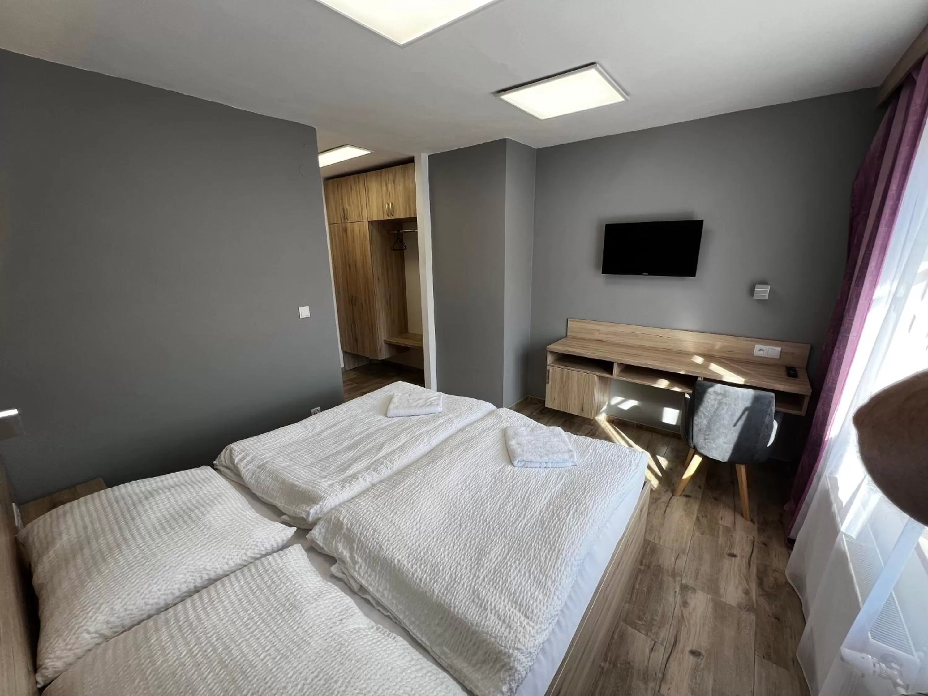 Bed in Hotel U Kociana