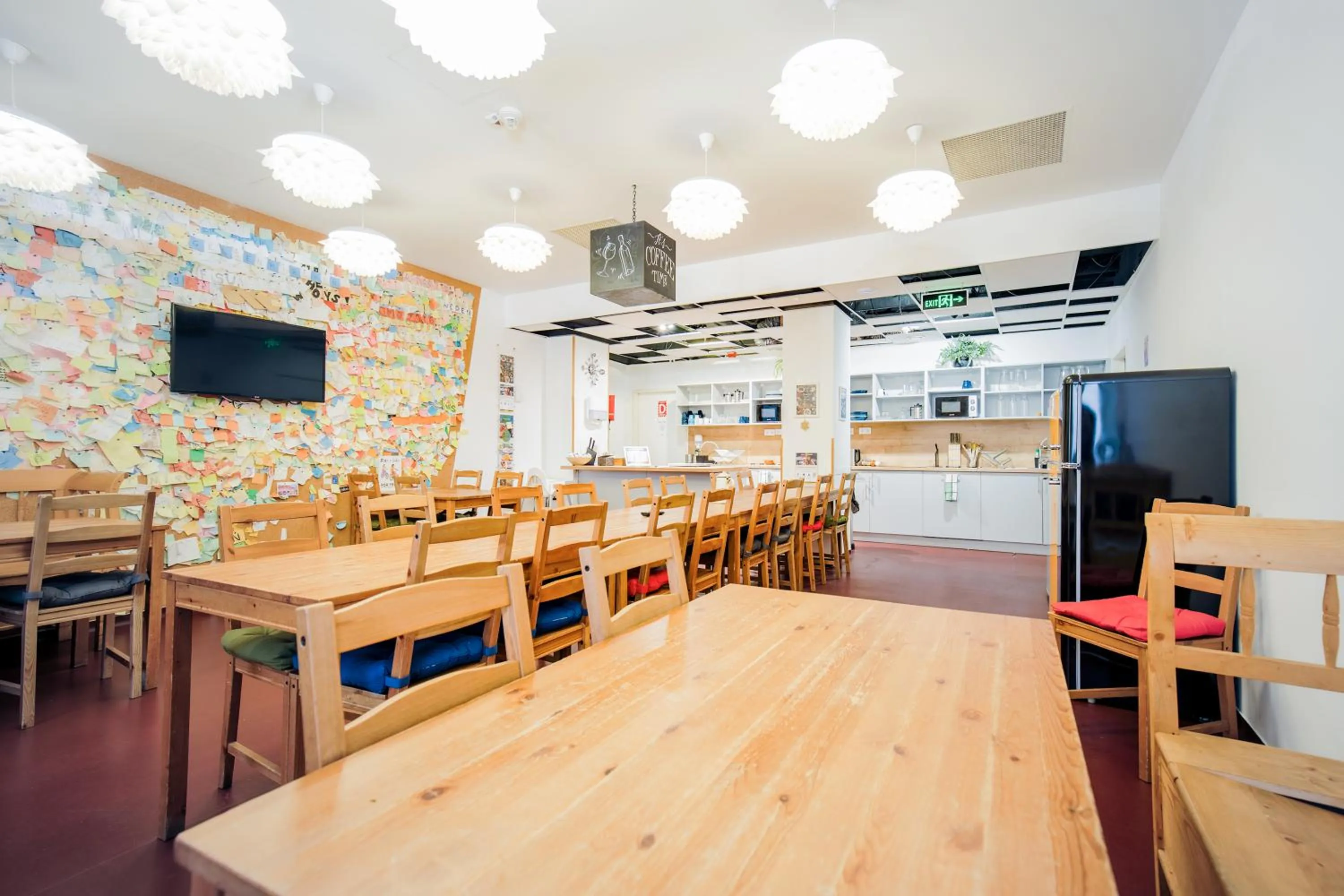 Communal kitchen in Maverick Budapest Soho