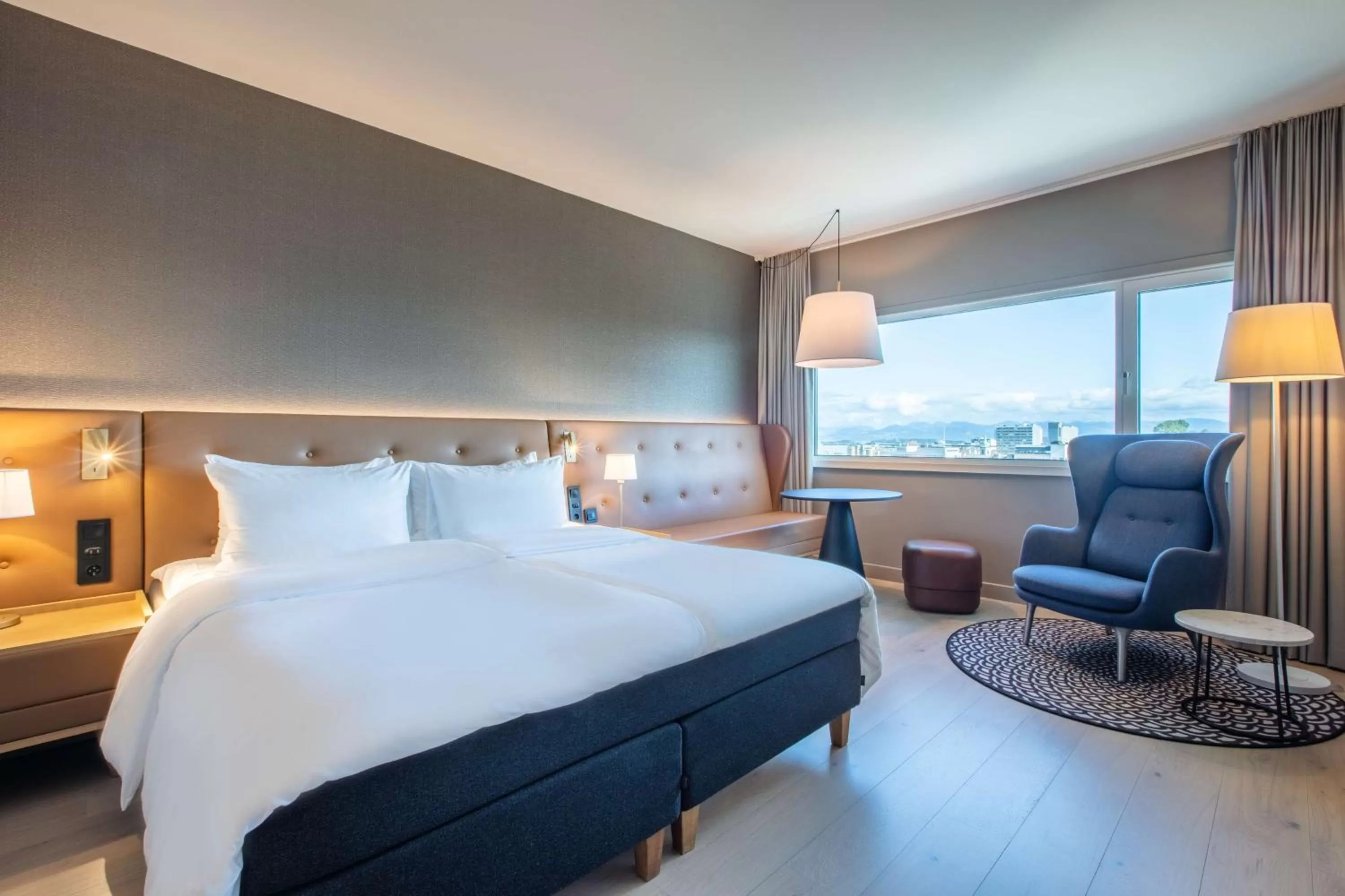 Photo of the whole room, Bed in Radisson Blu Atlantic Hotel, Stavanger