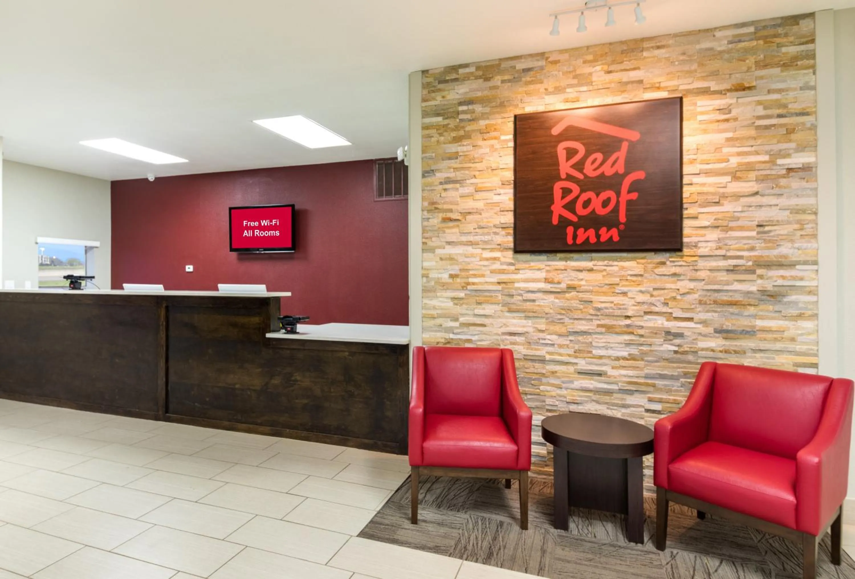 Lobby or reception in Red Roof Inn Temple