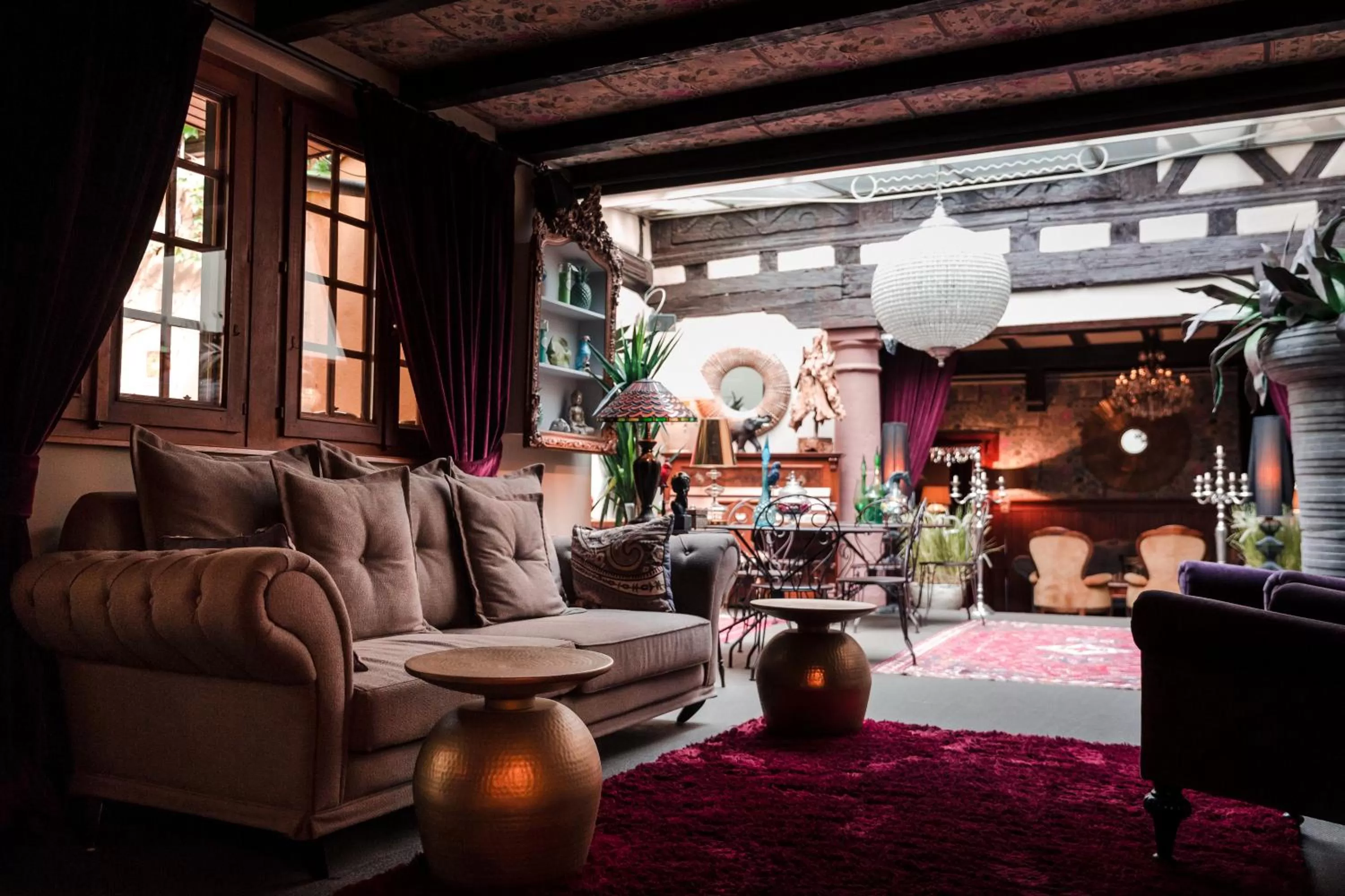 Living room in Hôtel des Deux Clefs