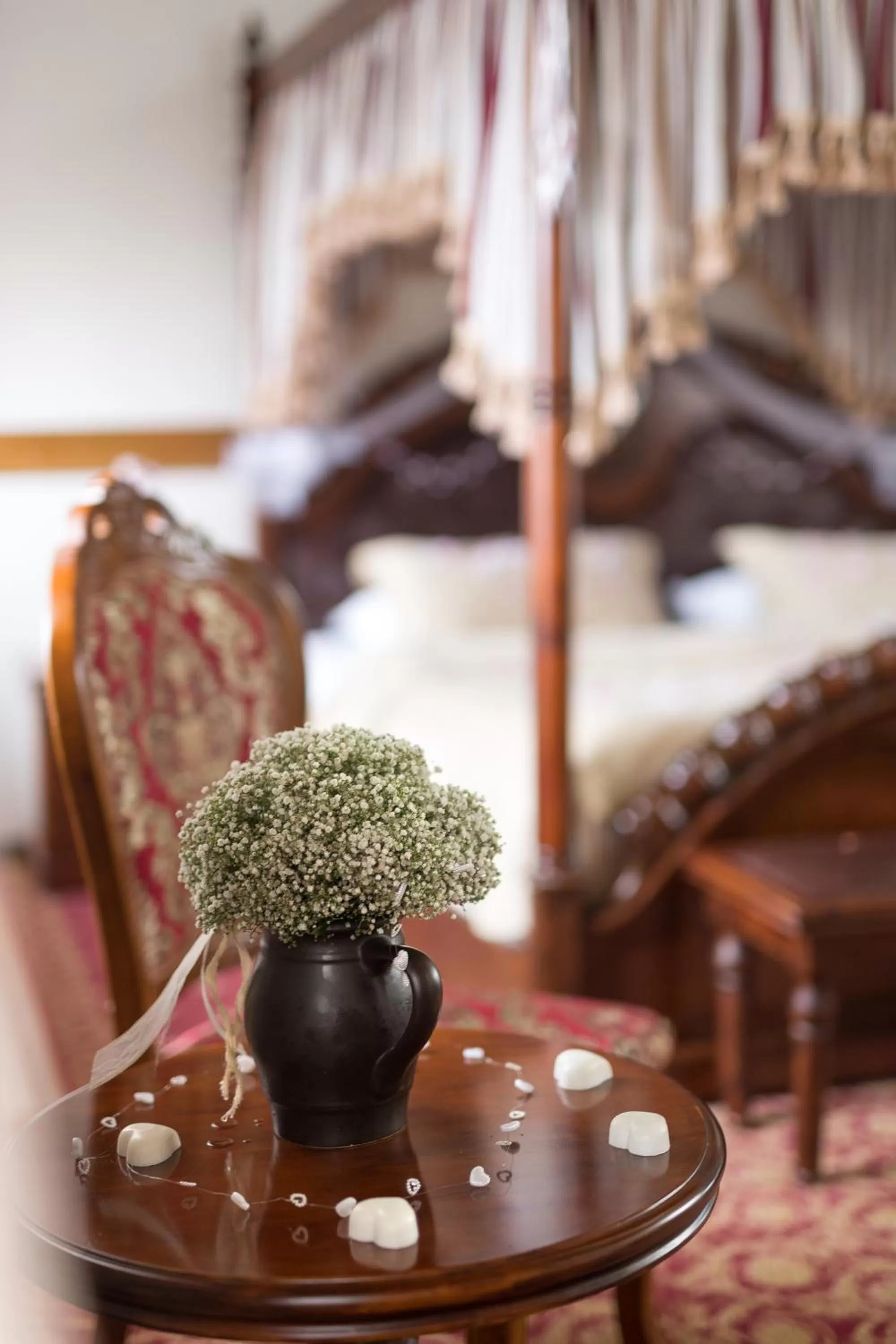 Decorative detail in Zámek Lužec Spa & Wellness Resort