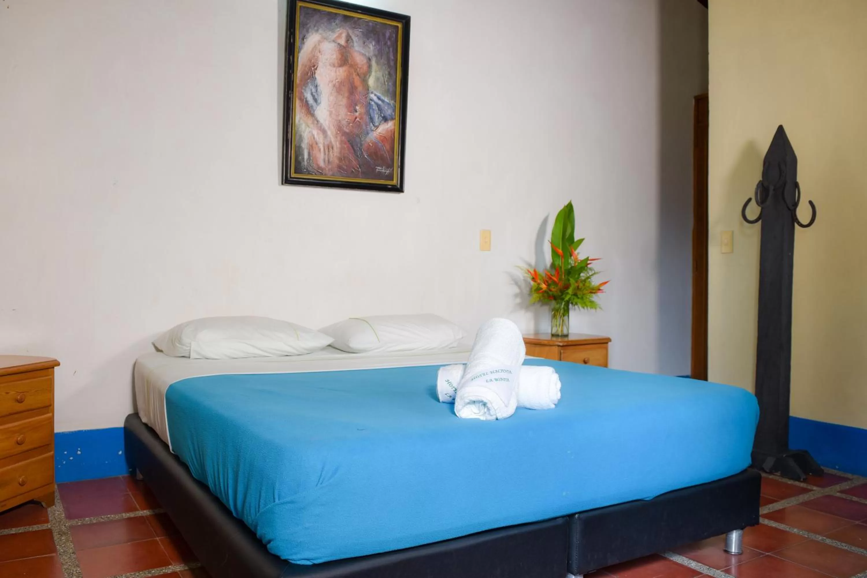 Bed in Hotel Hacienda la Bonita