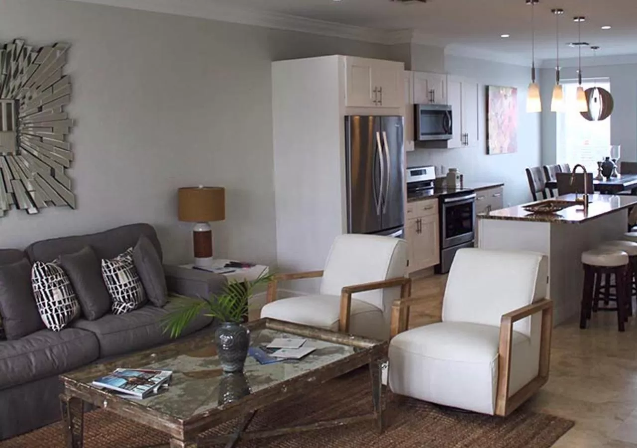 Living room, Seating Area in Palm Cay Marina and Resort
