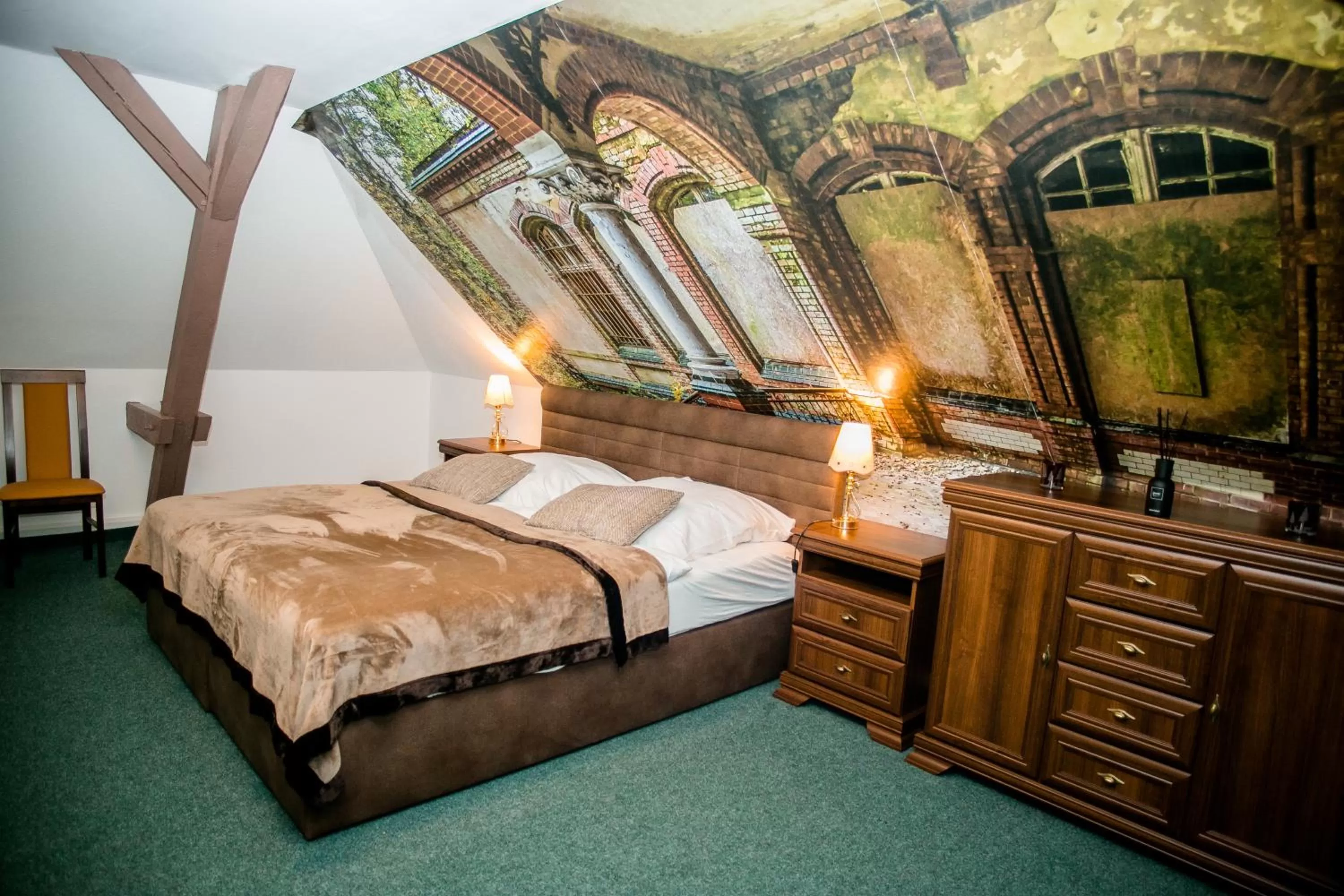 Bed in Hotel Polonia - Frankfurt/Oder