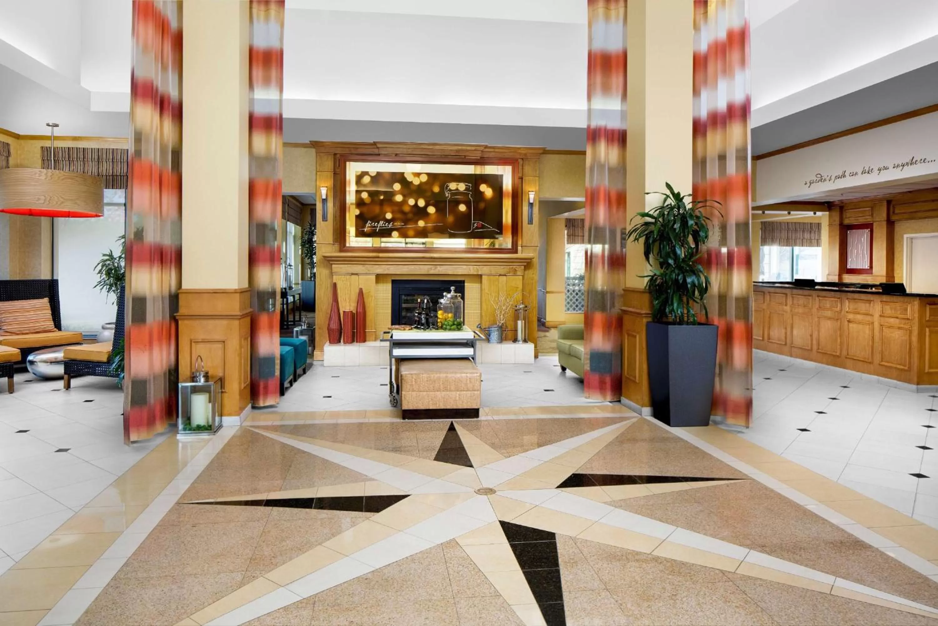 Lobby or reception in Hilton Garden Inn Atlanta Airport/Millenium Center