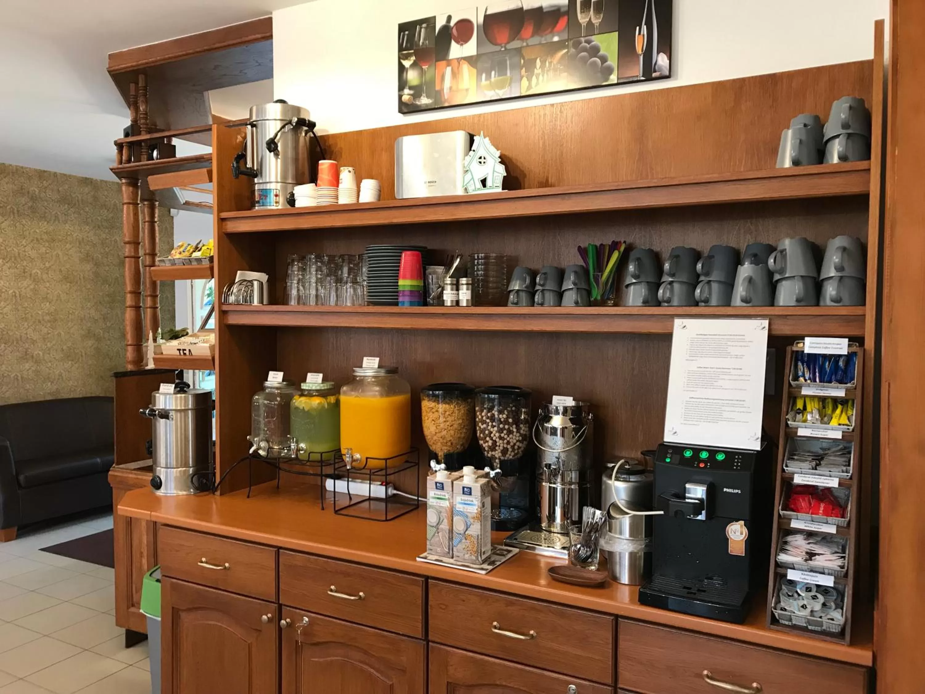 Coffee/tea facilities in Zöldtető Panzió