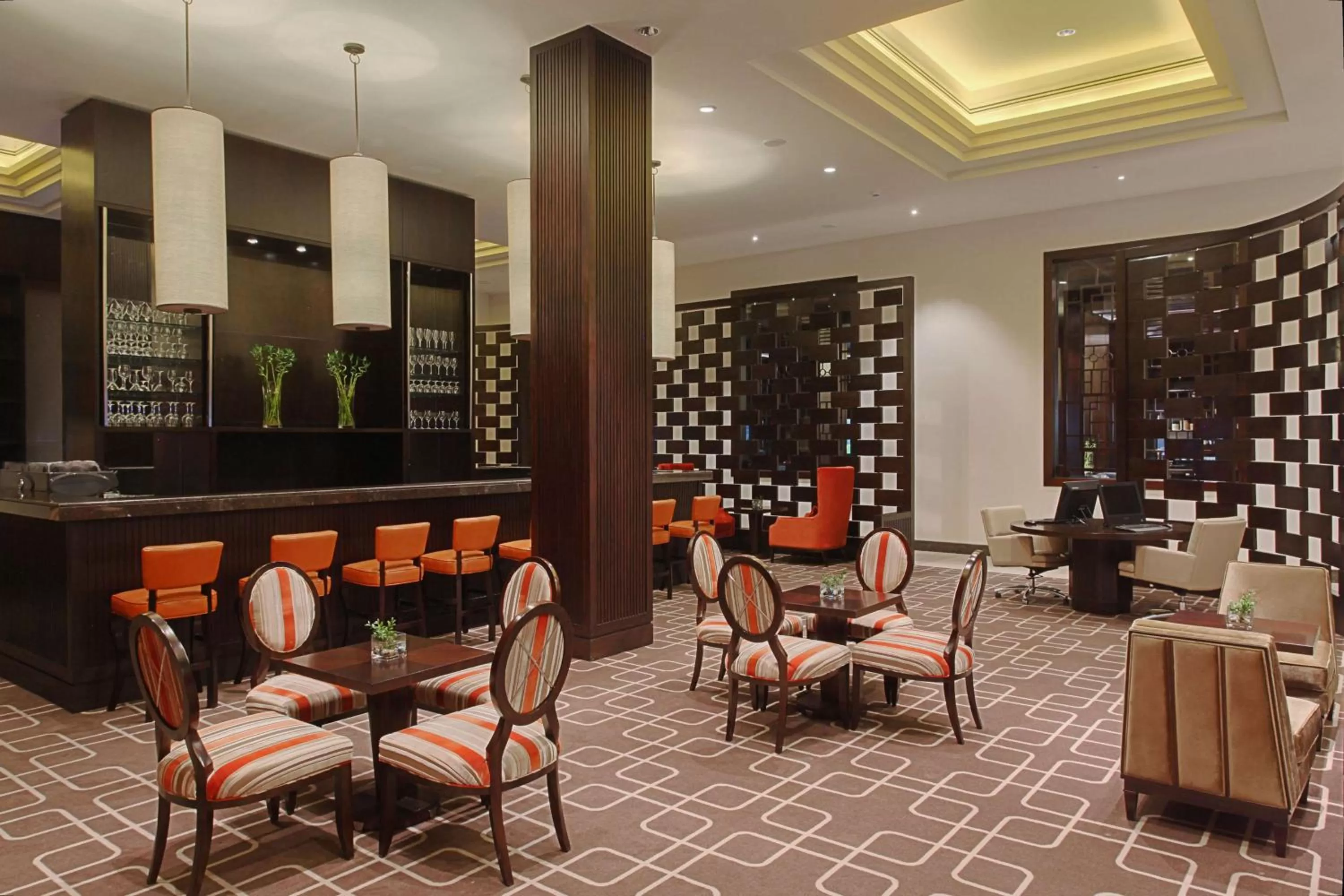 Lobby or reception in Hilton Dushanbe