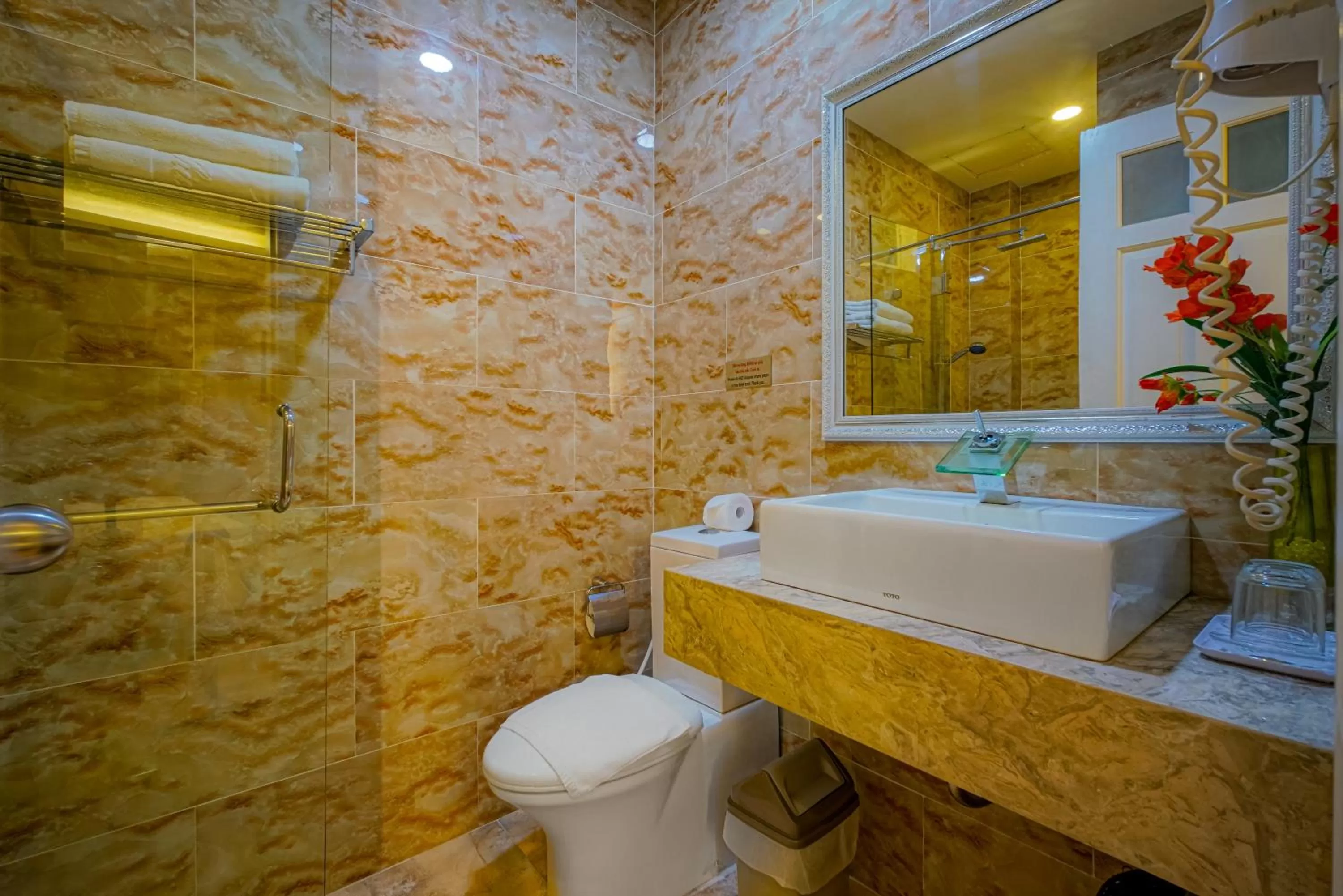 Bathroom in Ace Hotel Ben Thanh