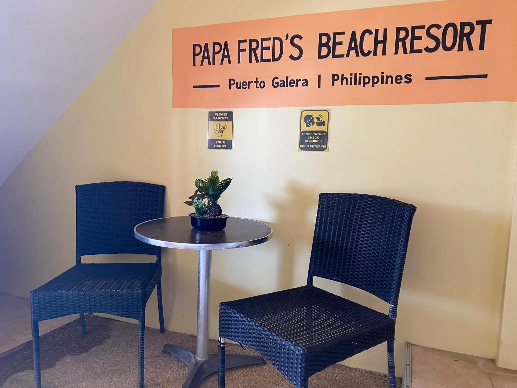 Lobby or reception in Papa Freds Beach Resort