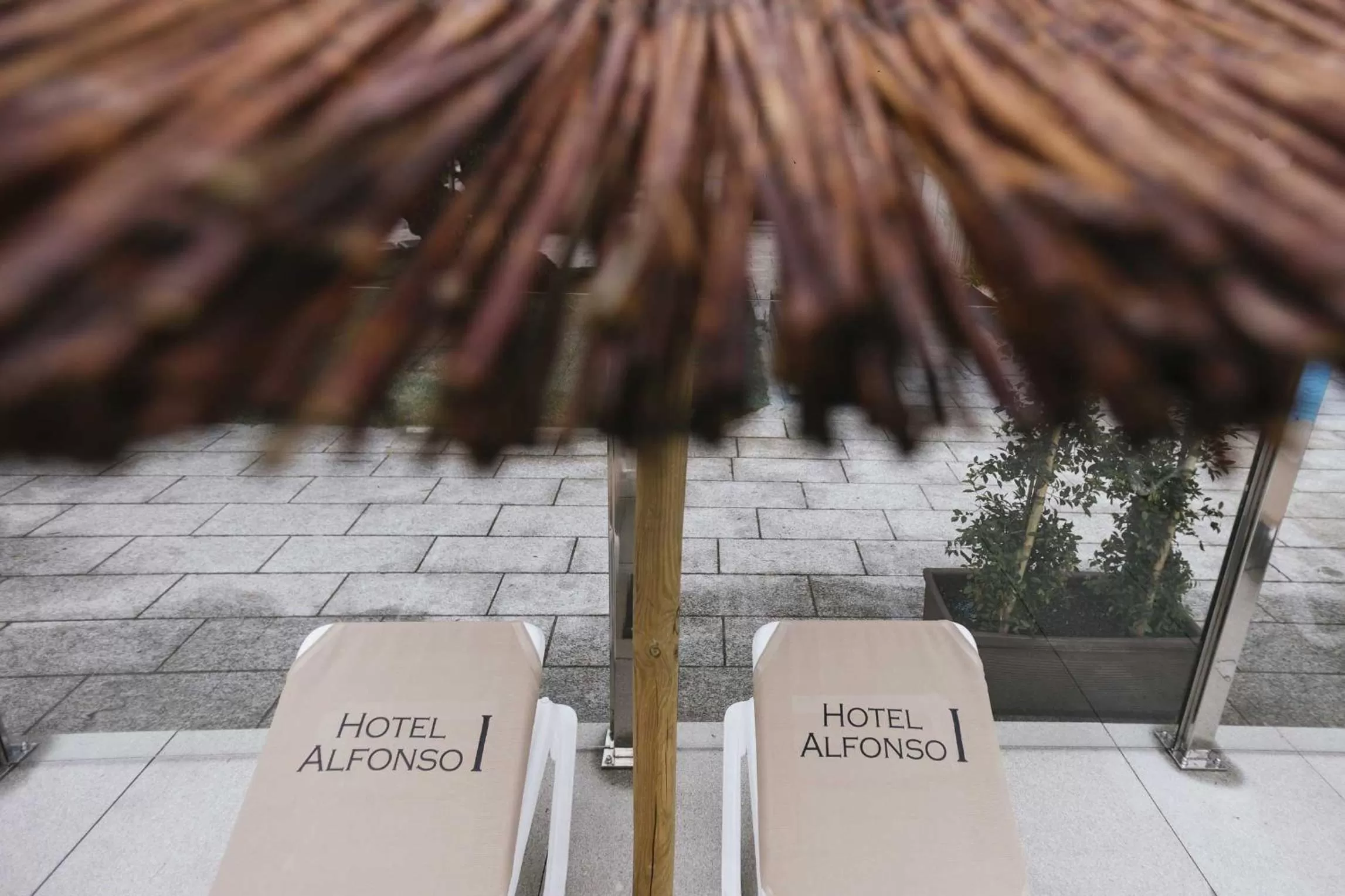 Solarium in Hotel Alfonso I