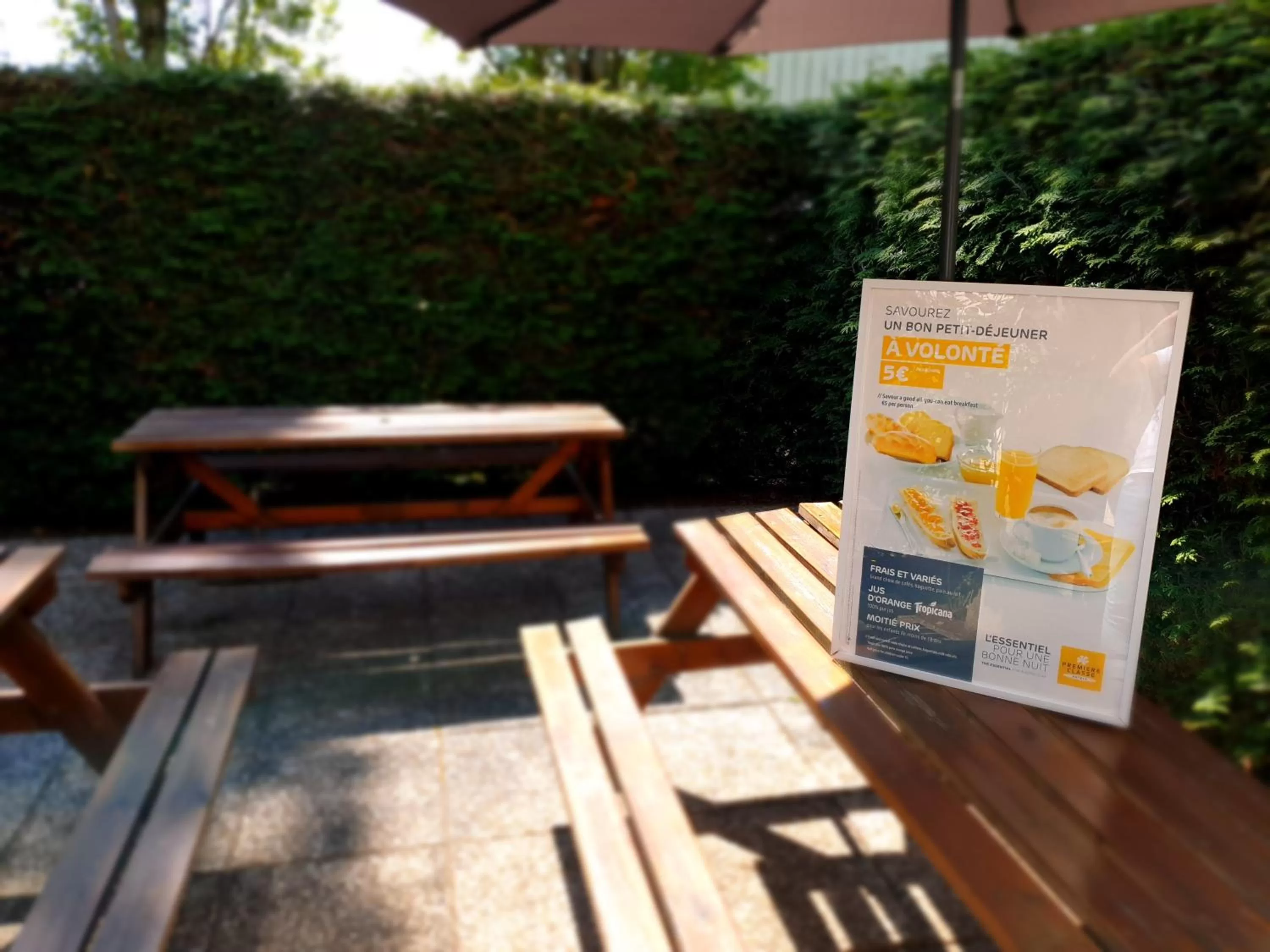 Balcony/Terrace in Premiere Classe Nancy Est Essey