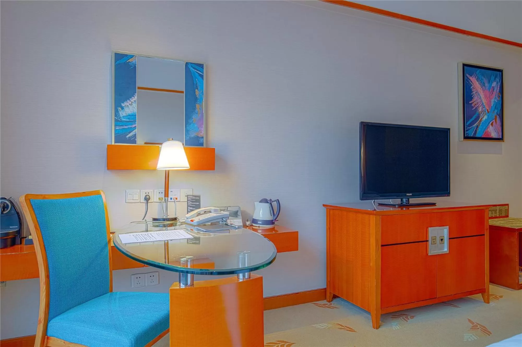 Decorative detail in Pullman Zhangjiajie Hotel