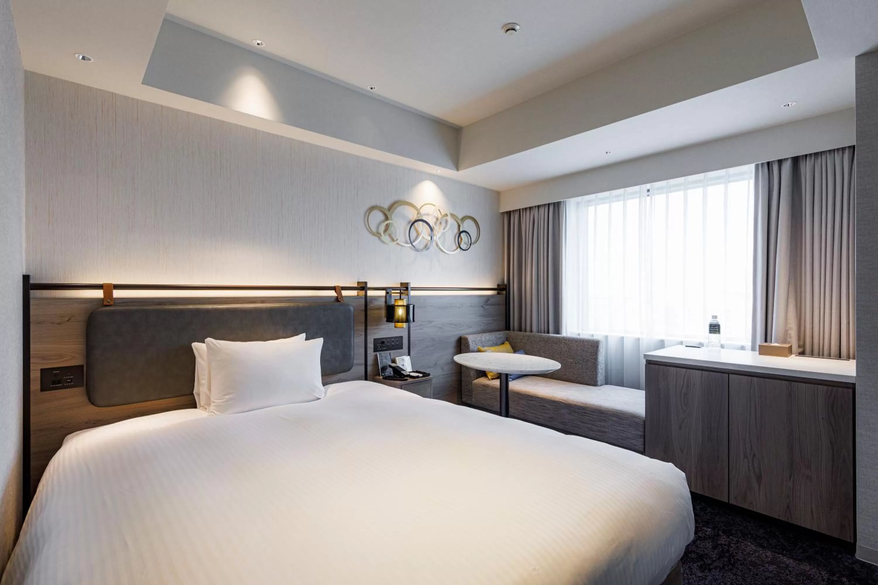 Photo of the whole room, Bed in JR Kyushu Station Hotel Kokura