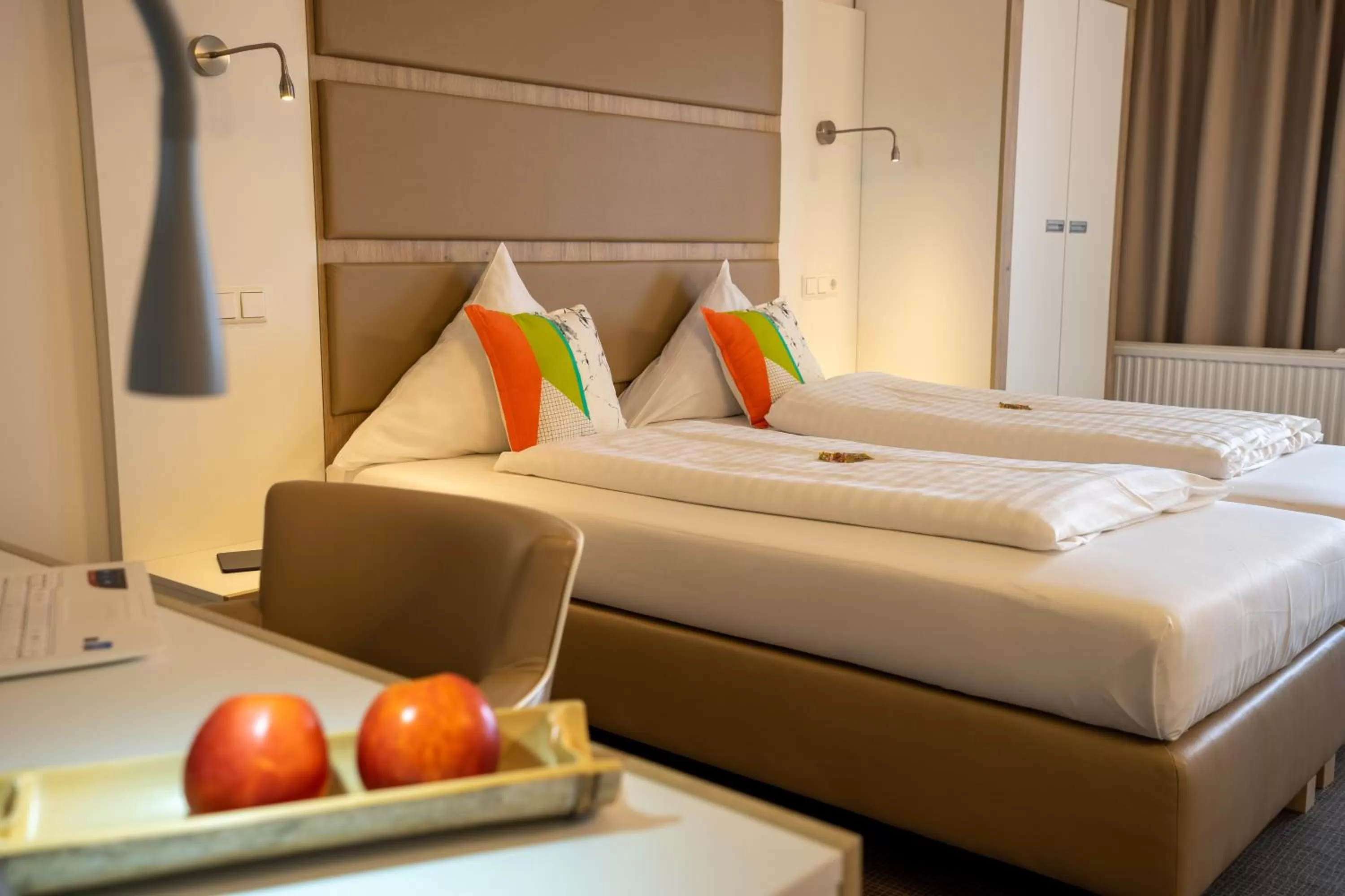 Bed in Confour Hotel