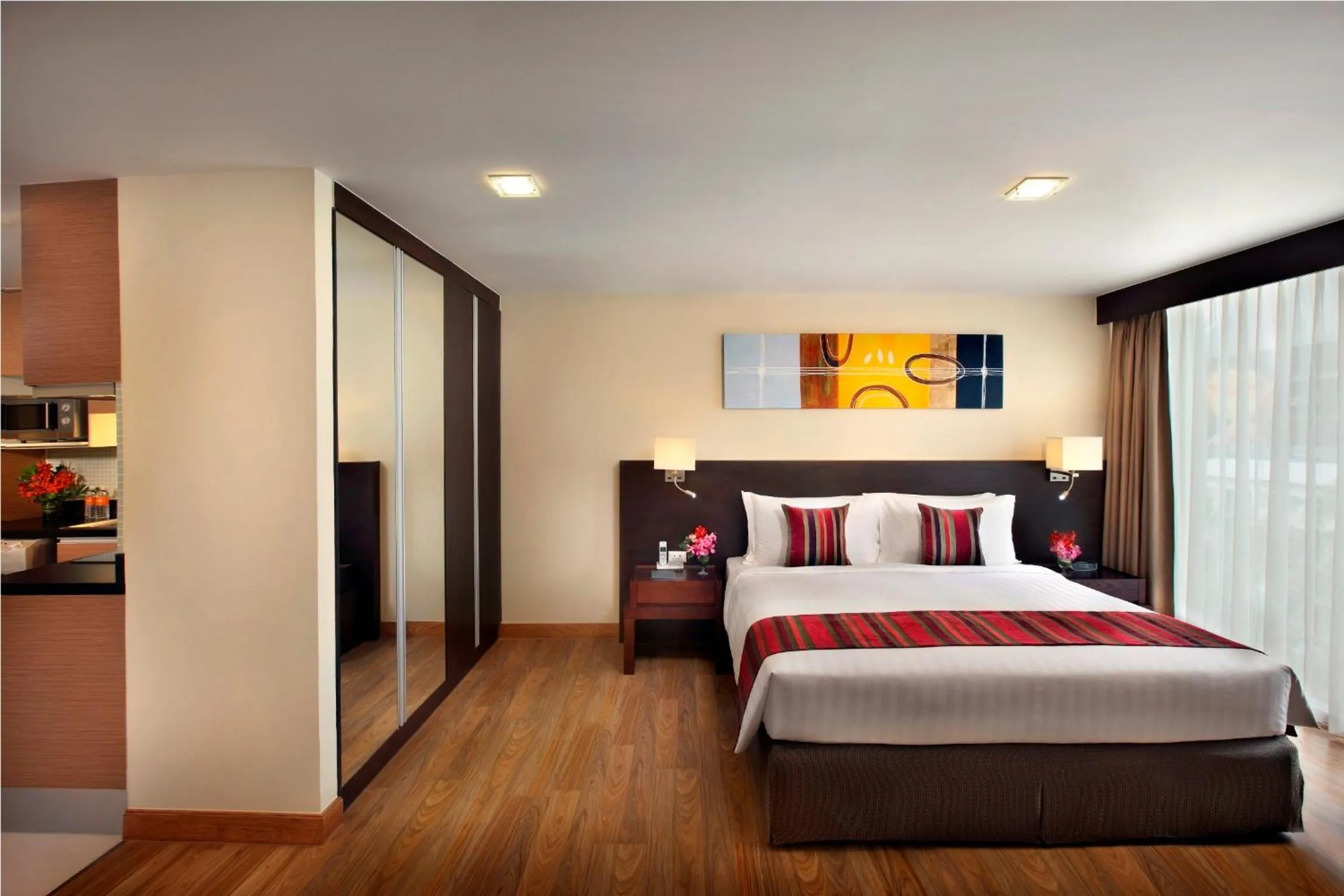 Bed in Lohas Residences Sukhumvit 2