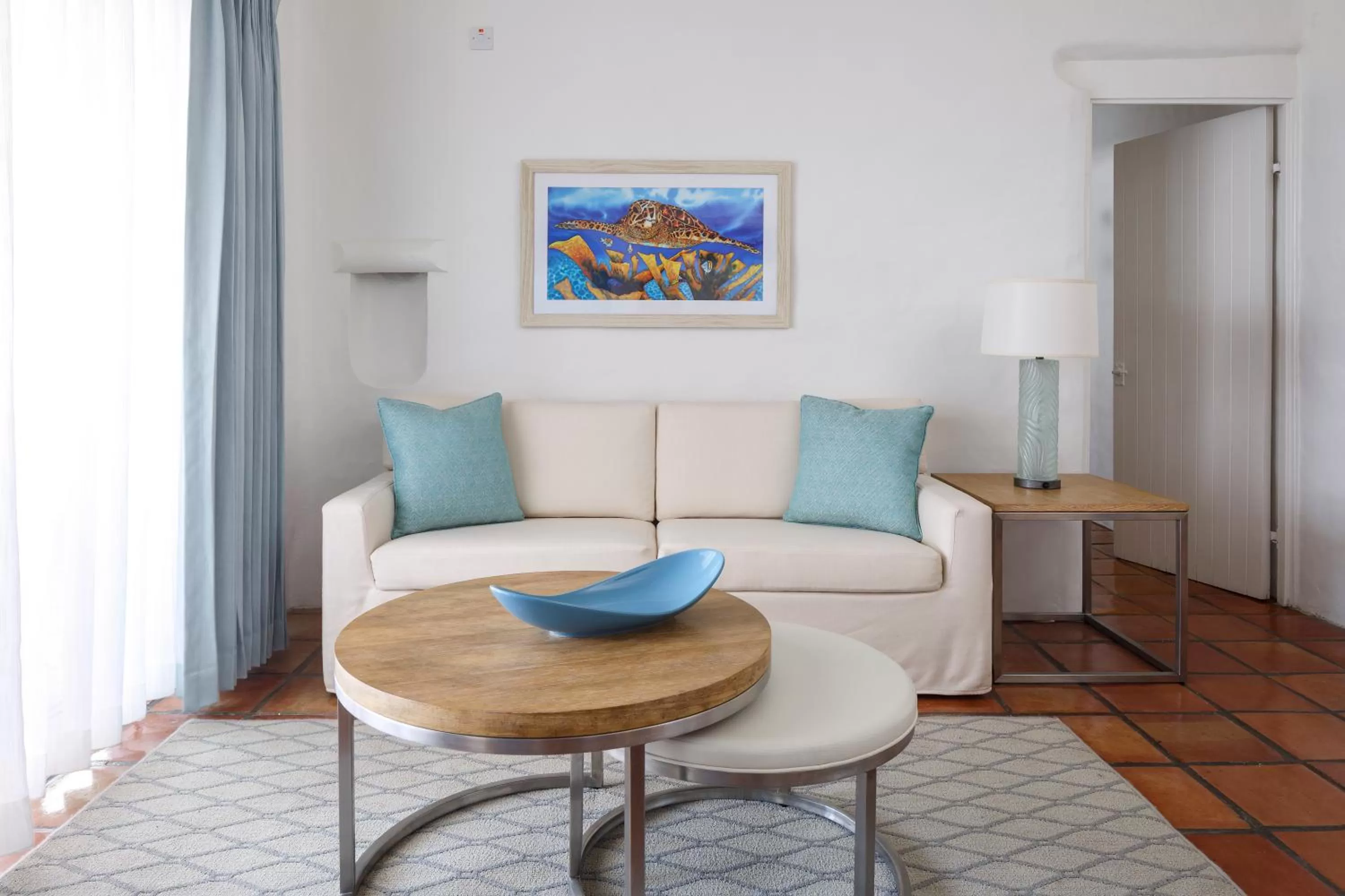 Seating area in Windjammer Landing Resort and Residences