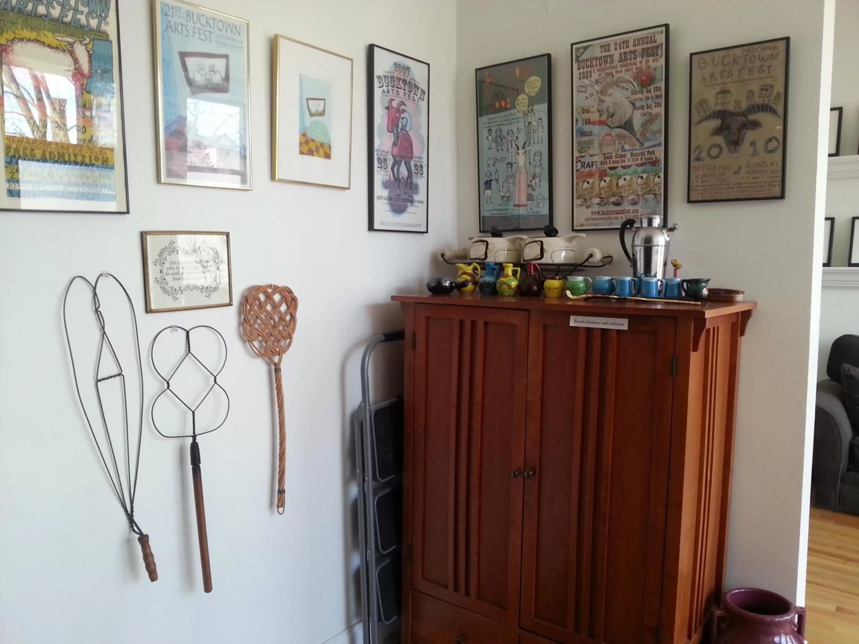 Decorative detail in Ray's Bucktown Bed and Breakfast