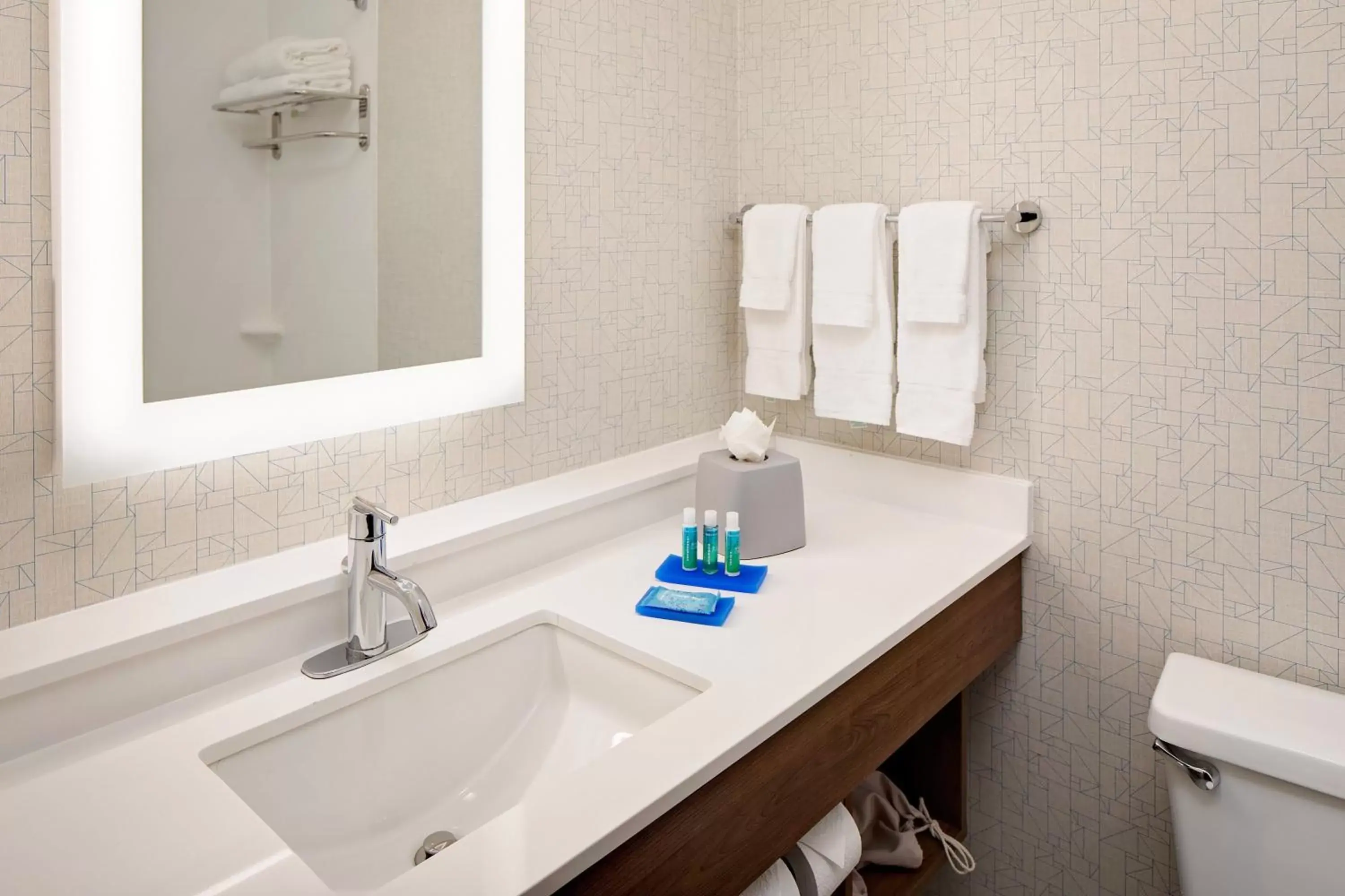 Standard Queen Room with Two Queen Beds and Roll-In Shower - Mobility Access in Holiday Inn Express Harrisburg East by IHG Standard Queen Room with Two Queen Beds and Roll-In Shower - Mobility Access in Holiday Inn Express Harrisburg East by IHG