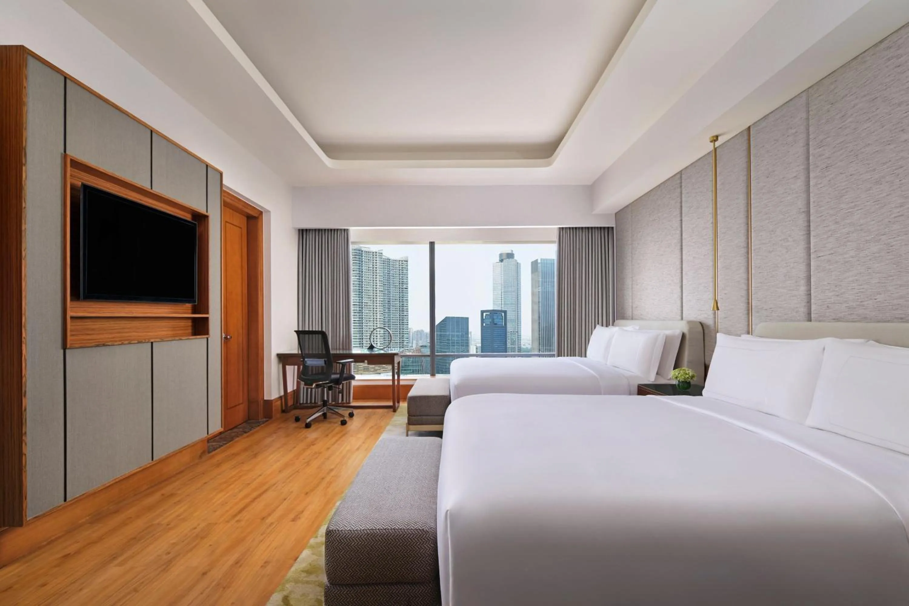 Photo of the whole room, Bed in The Ritz-Carlton Jakarta, Mega Kuningan