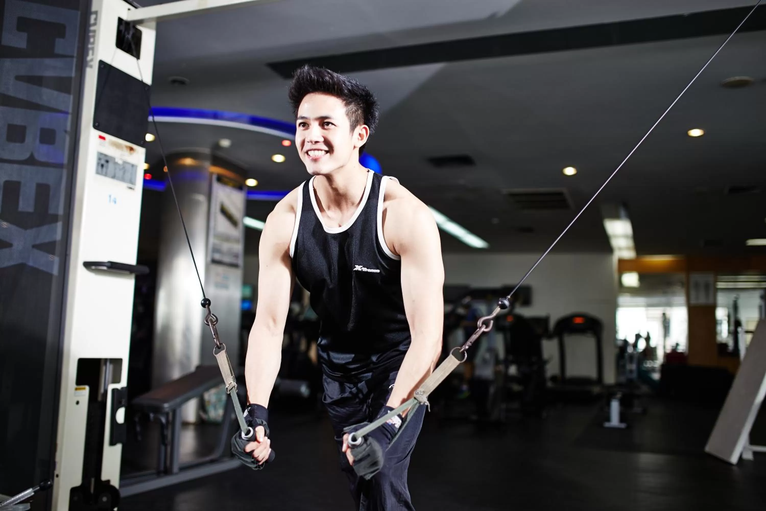 Fitness centre/facilities in Riverine Place Hotel and Residence