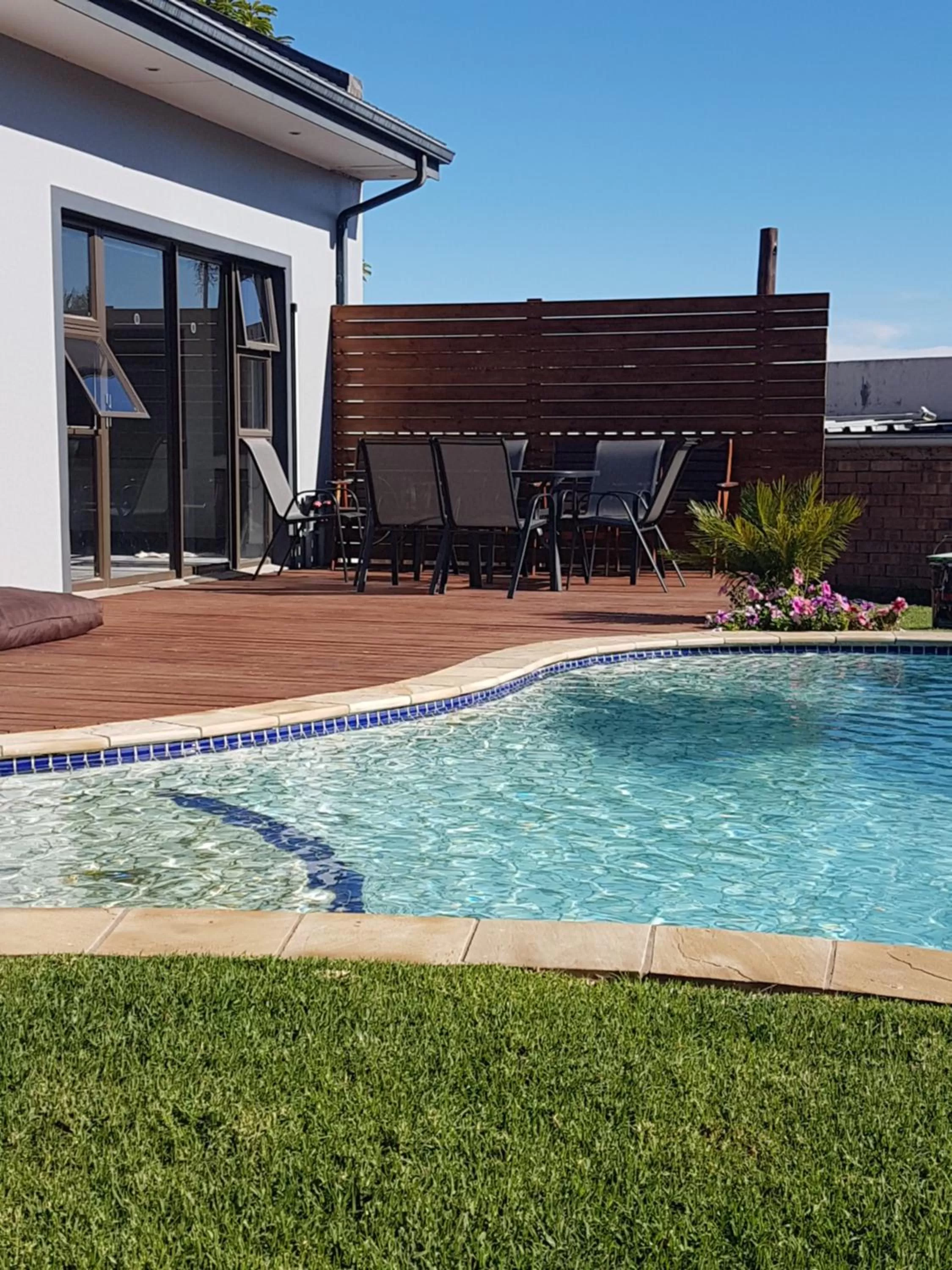 Swimming pool in Riverview Guesthouse East London