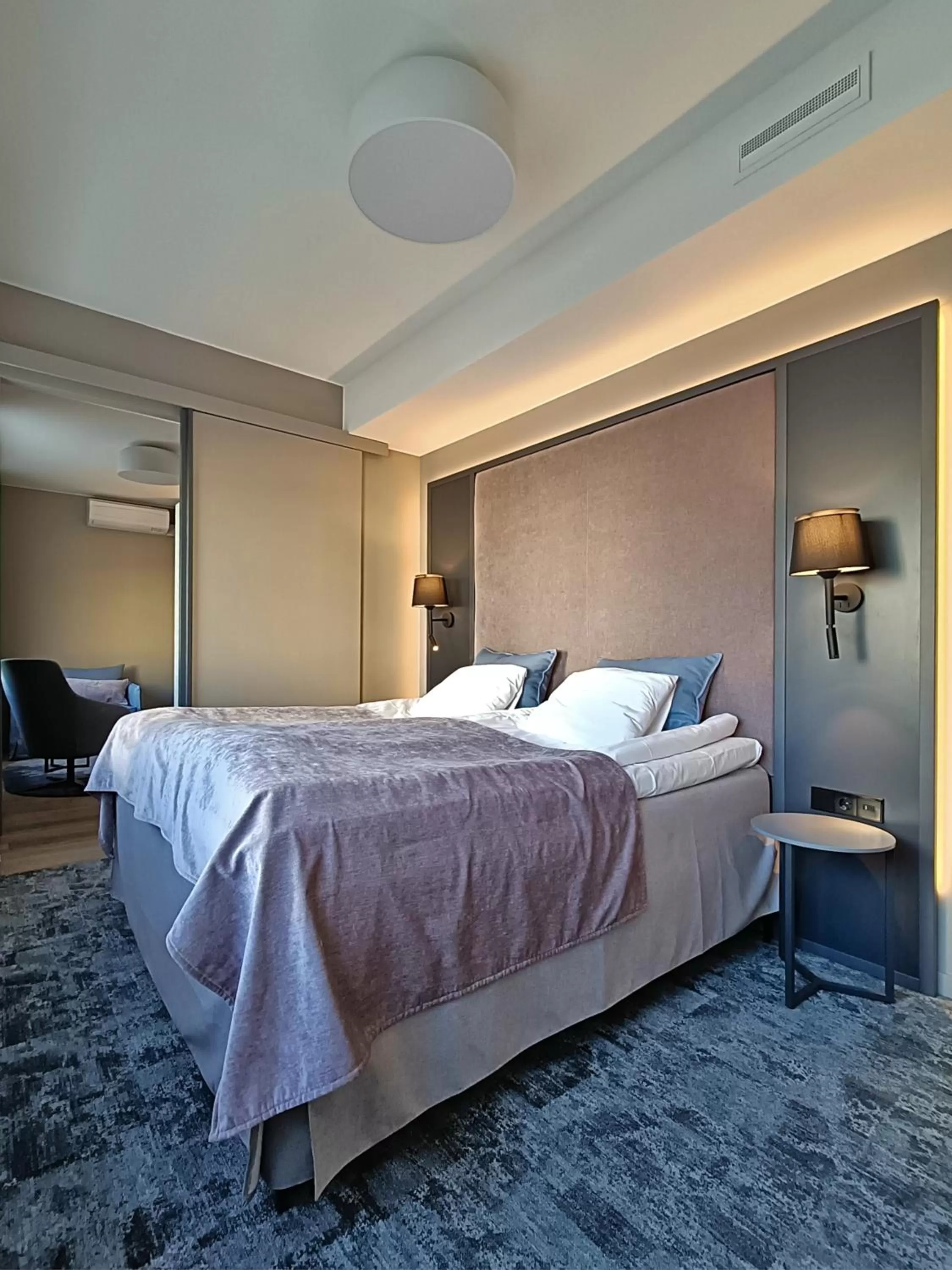 Bed in SpaHotel Hamina